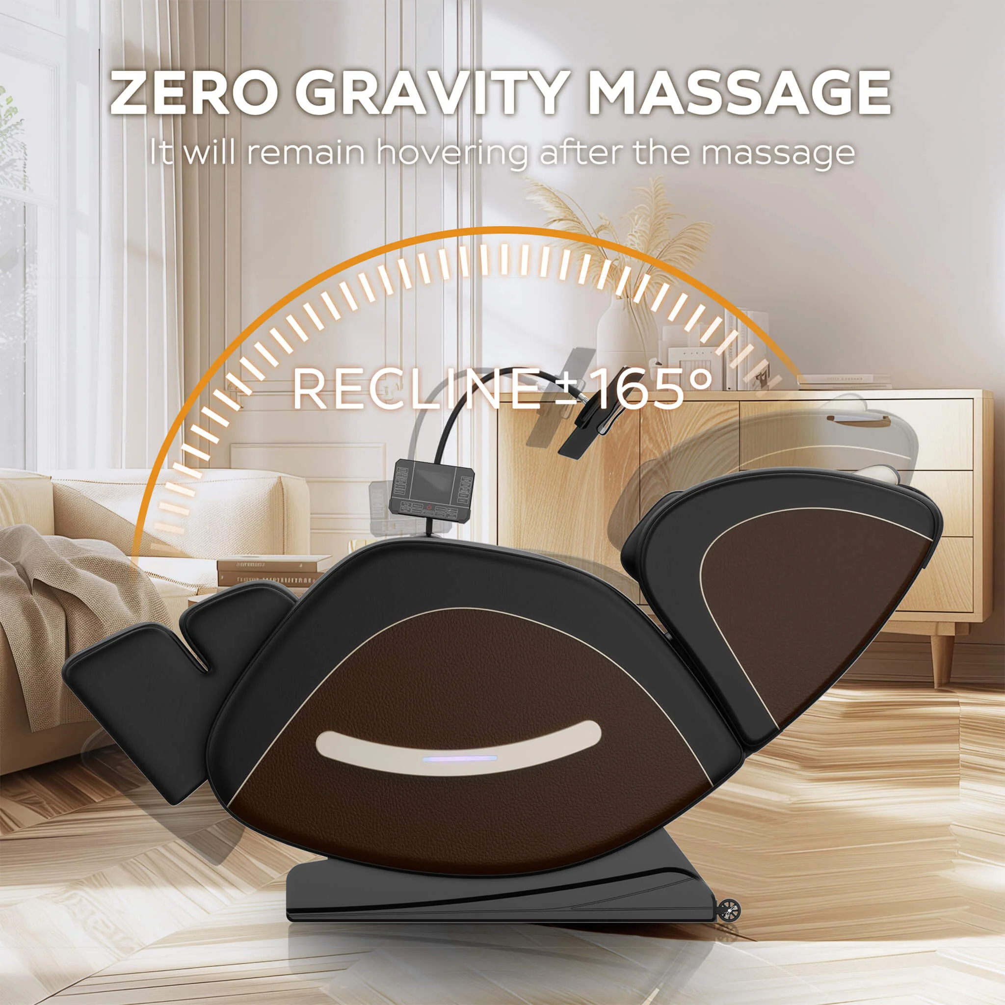 Airvana Sovereign Zero Gravity Massage Chair With Six Massage Rollers (SAK32089) - Image 6