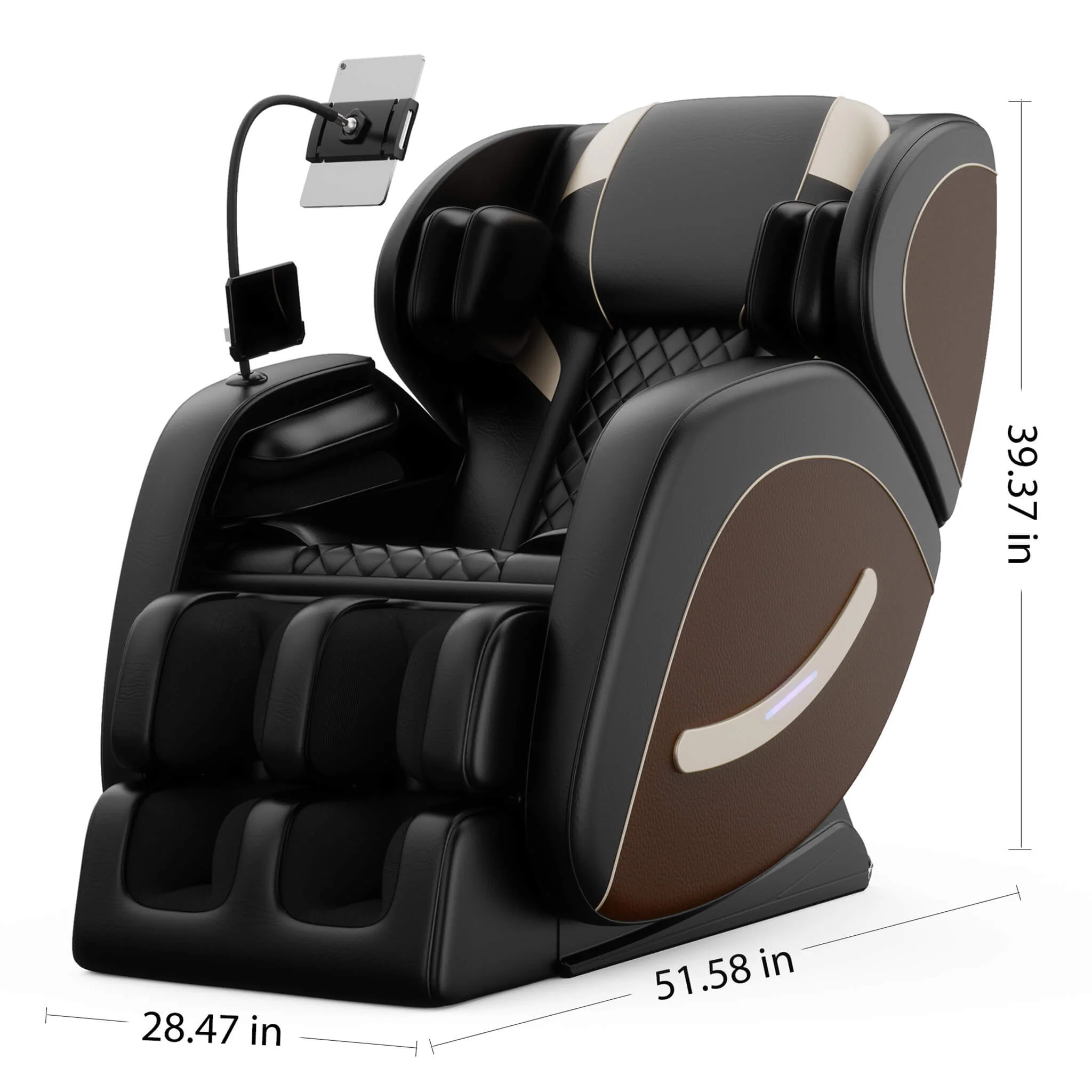 Airvana Sovereign Zero Gravity Massage Chair With Six Massage Rollers (SAK32089) - Image 9