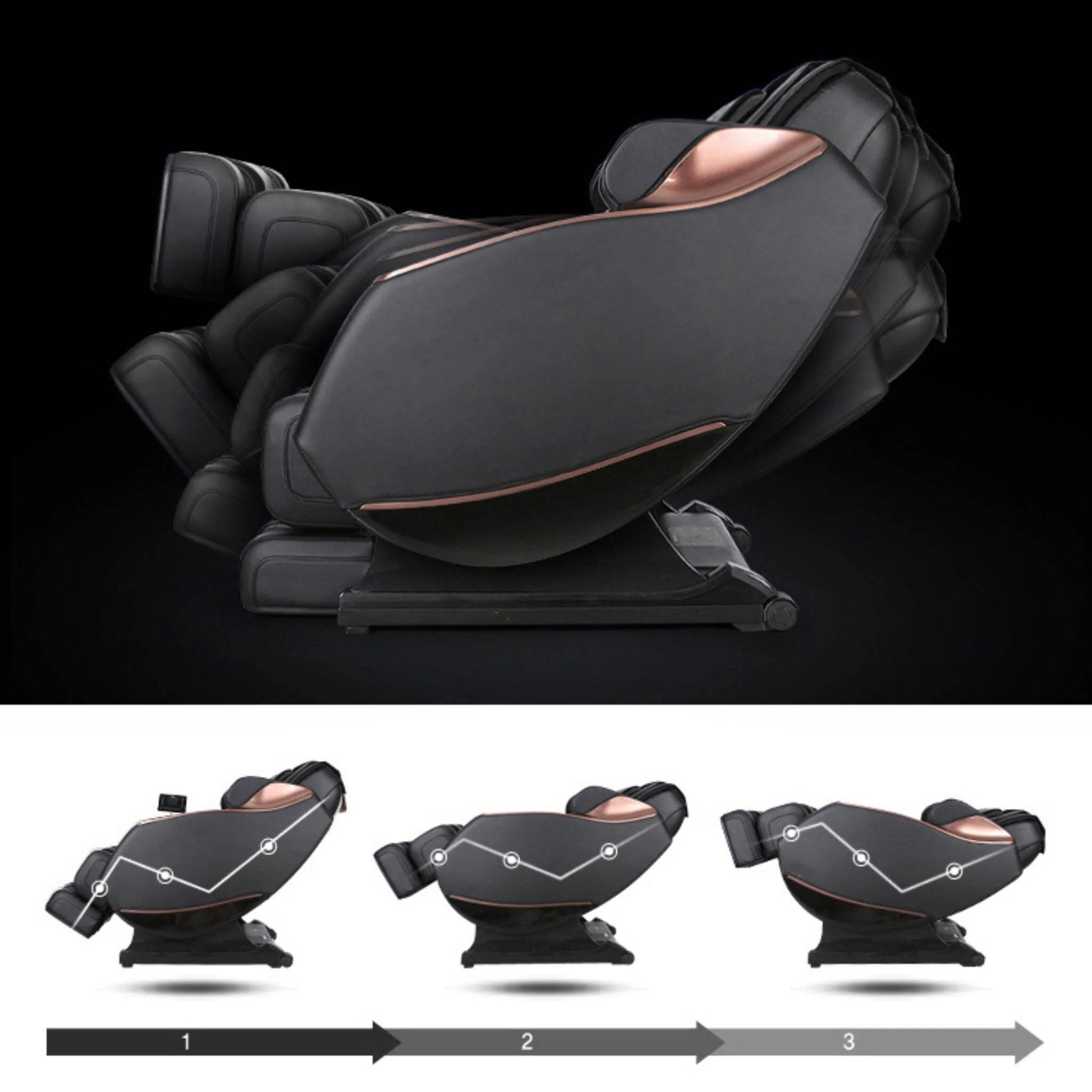 Airvana Zenith Full Body Zero Gravity Shiatsu Massage Chair With Heat And Voice Control (SAK93154) - Image 6