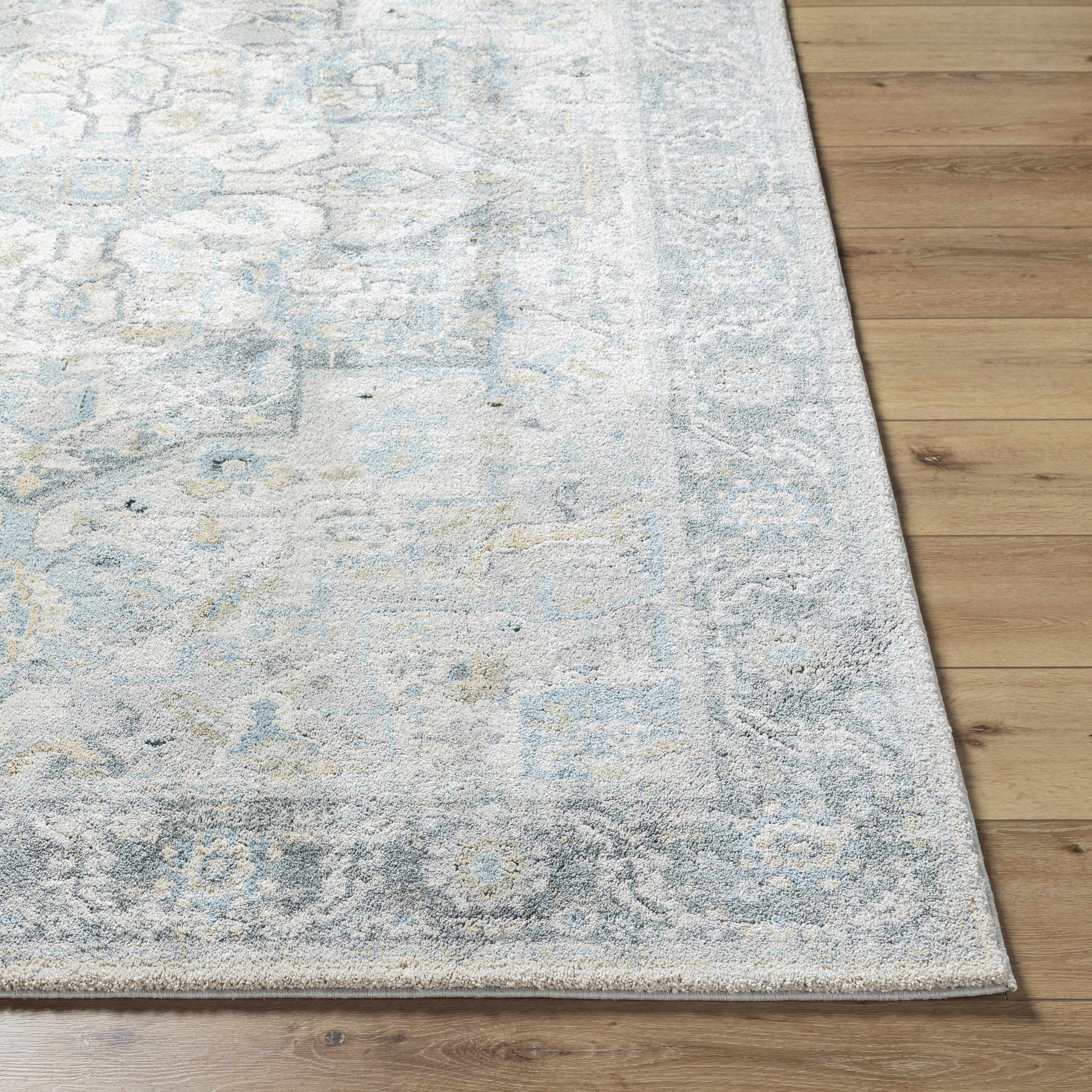 Akshay Light Gray Thick Luxe Area Rug - Image 5