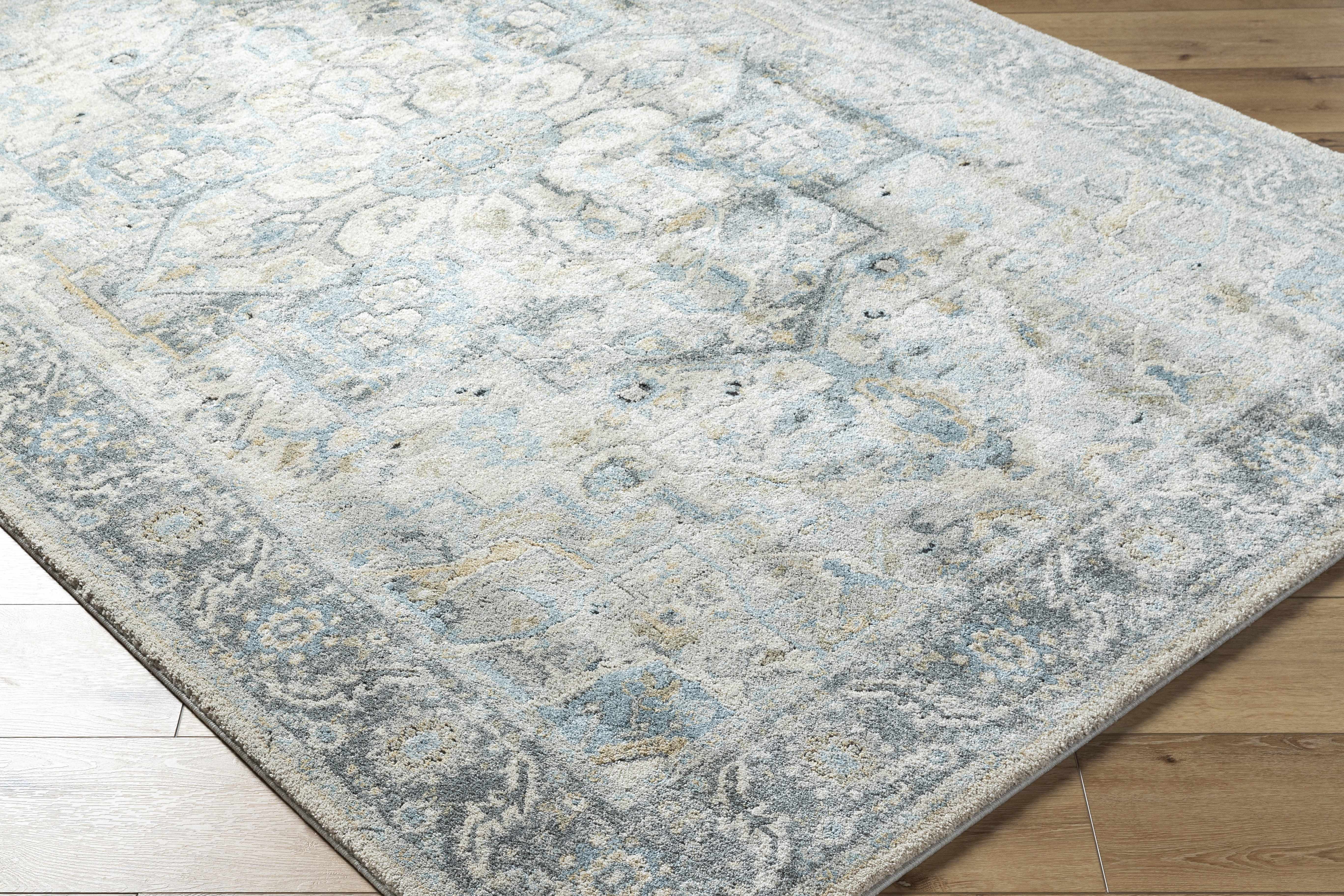 Akshay Light Gray Thick Luxe Area Rug - Image 6