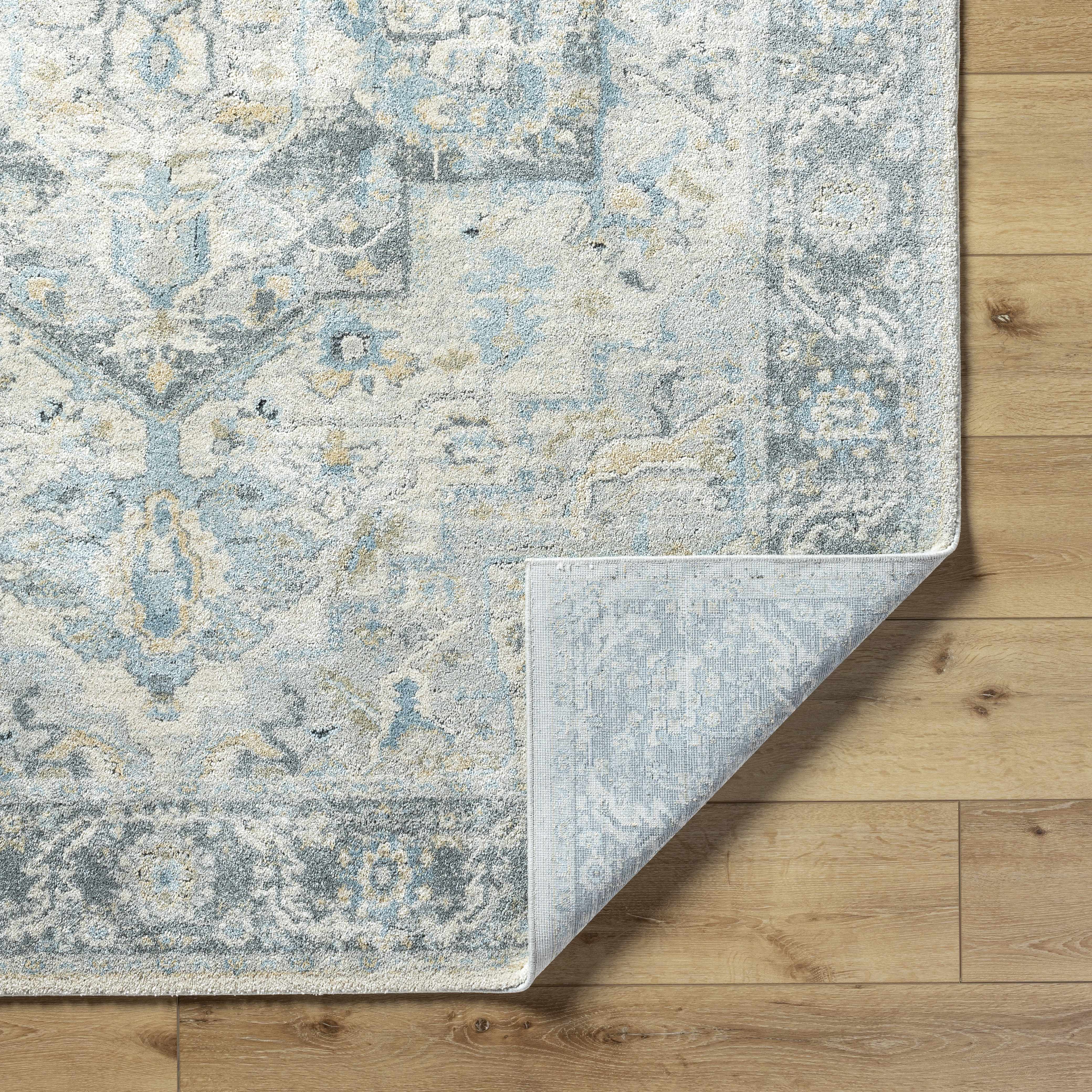Akshay Light Gray Thick Luxe Area Rug - Image 7