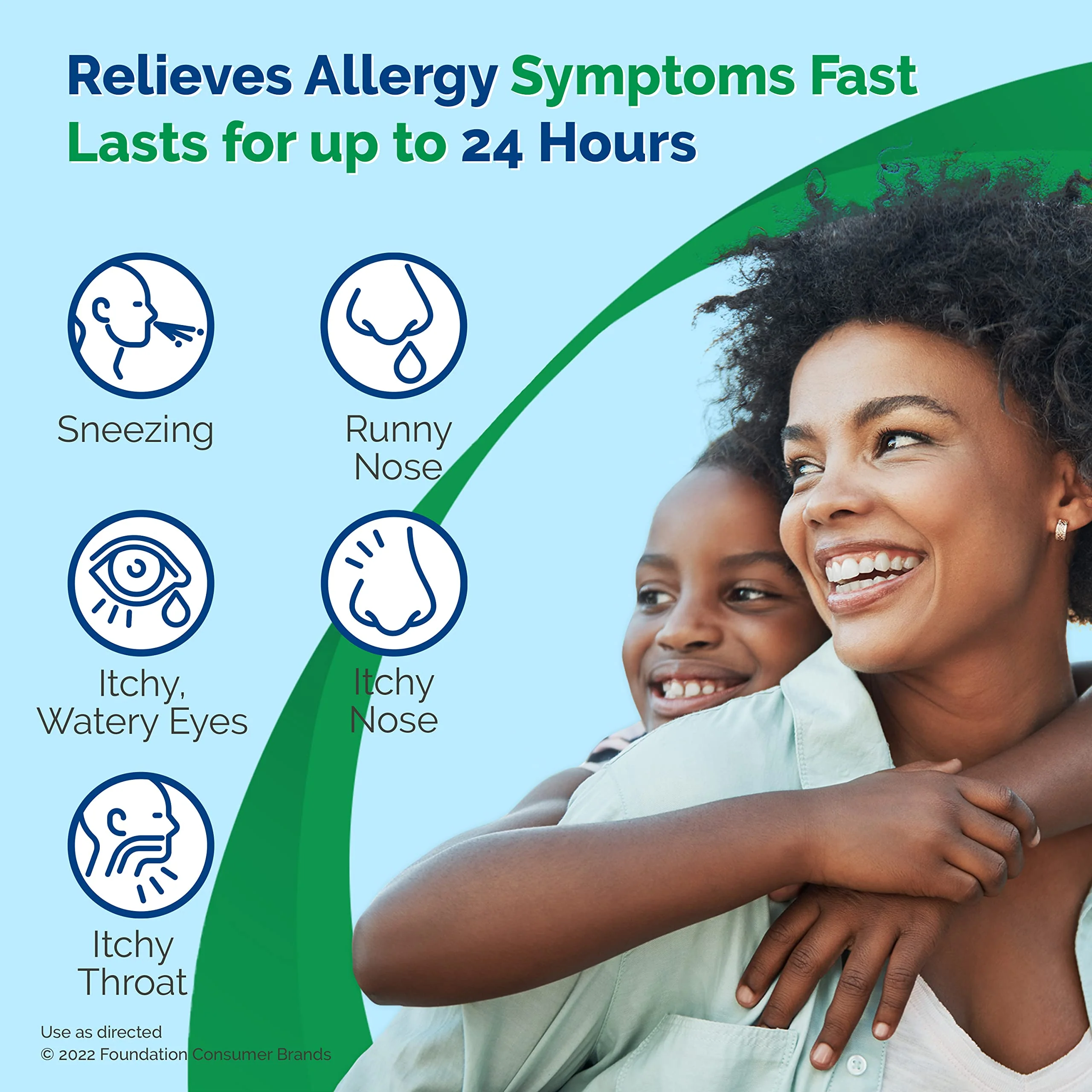 Alavert Allergy 24 Hour Relief, Citrus Burst Flavor, Orally Disintegrating Allergy Tablets, Non-drowsy Antihistamine, Loratadine 10mg, 18 Count - Image 4