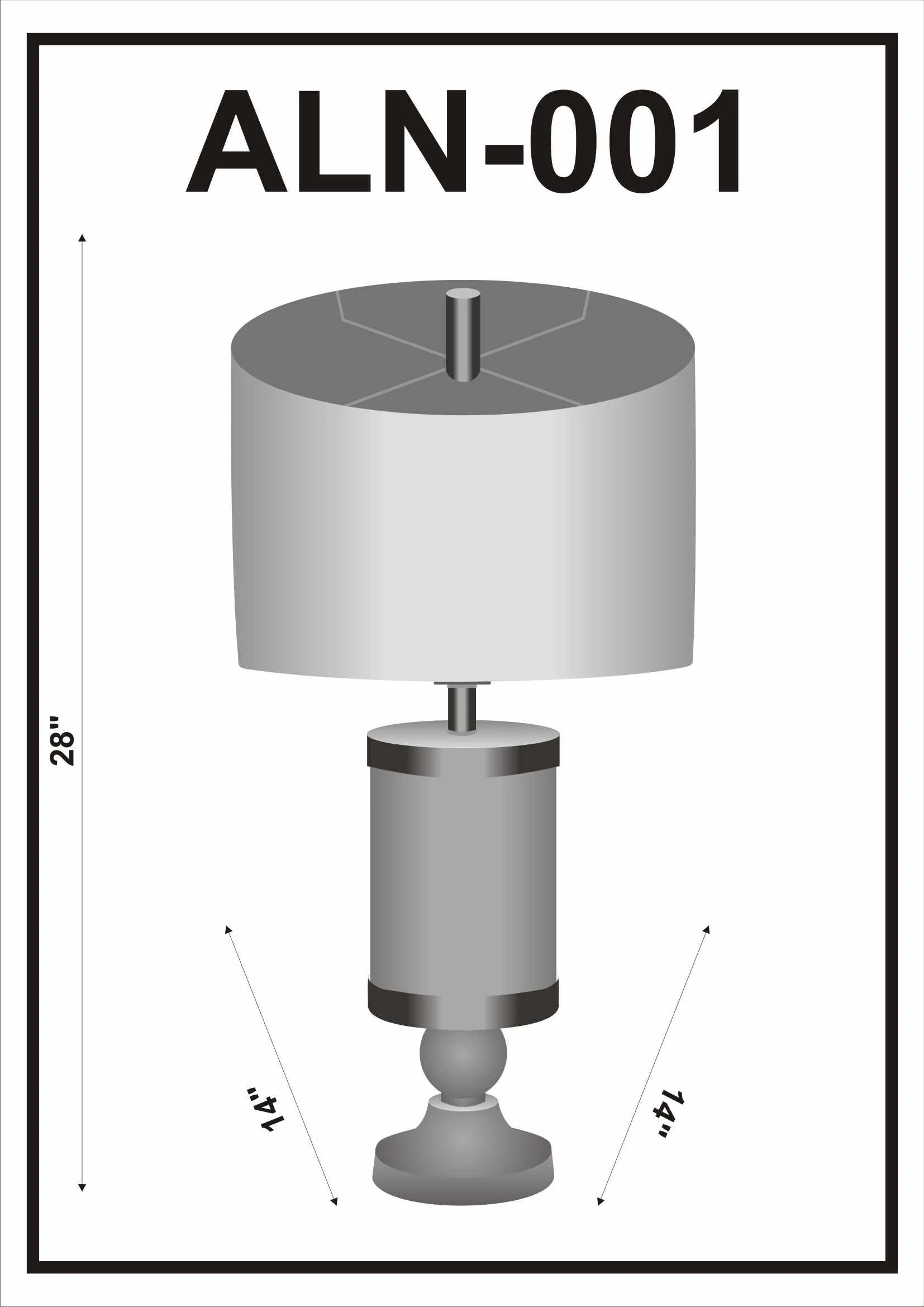 Alemanguan Table Lamp - Clearance - Image 7