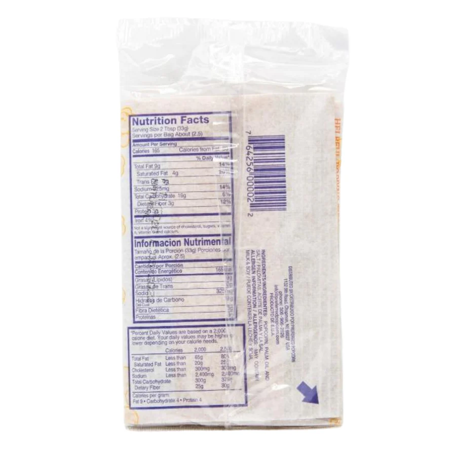 All Natural Flavored Microwave Popcorn | Pack of 3 | 3 oz | Preferred Popcorn - Image 3