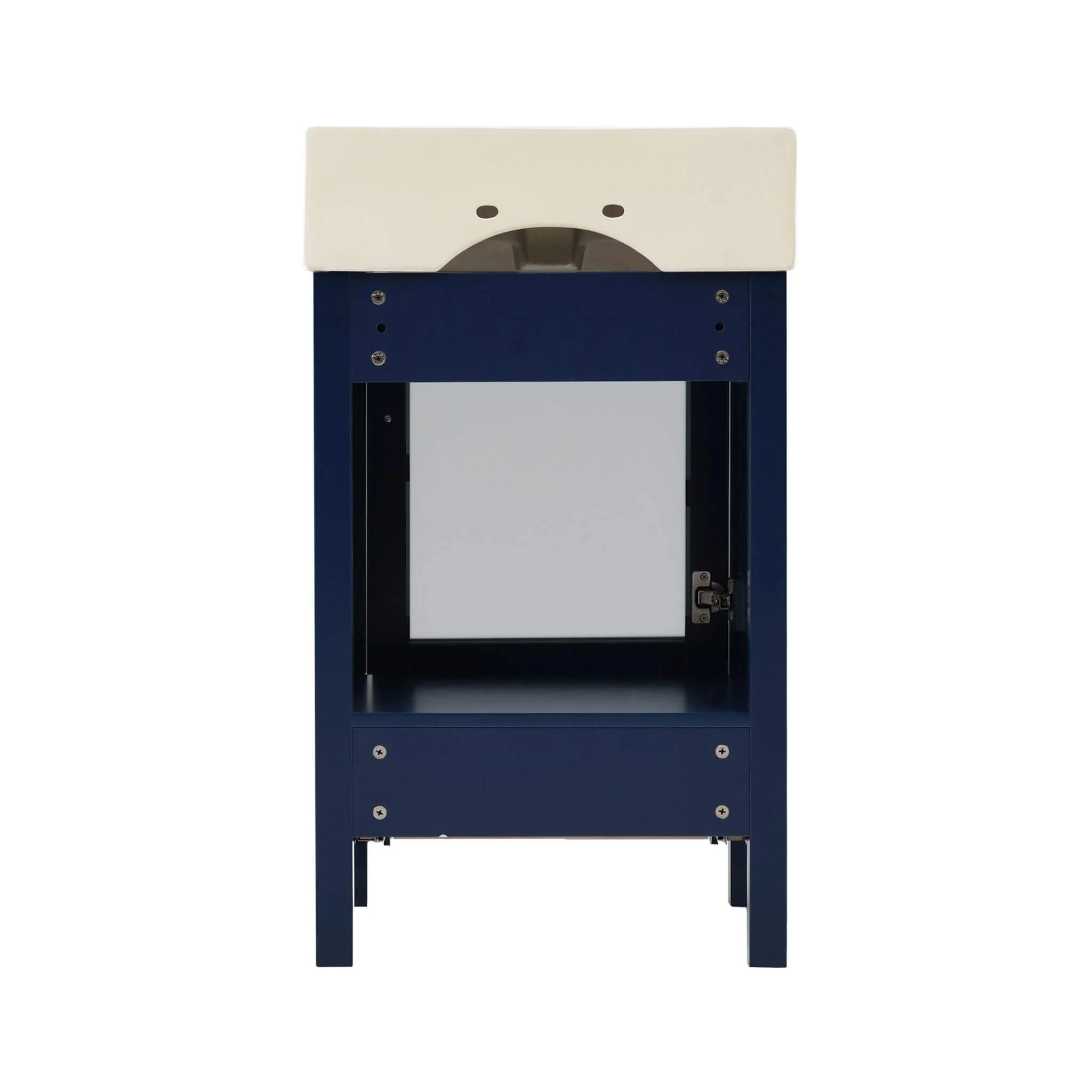 Alora 20-Inch Modern Bathroom Vanity With Ceramic Sink And Storage Cabinet (SAK39851) - Image 11