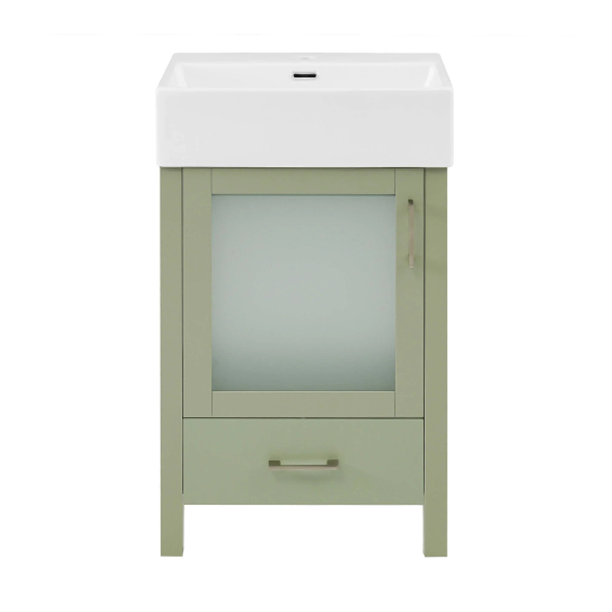 Alora 20-Inch Modern Bathroom Vanity With Ceramic Sink And Storage Cabinet (SAK39851) - Image 24