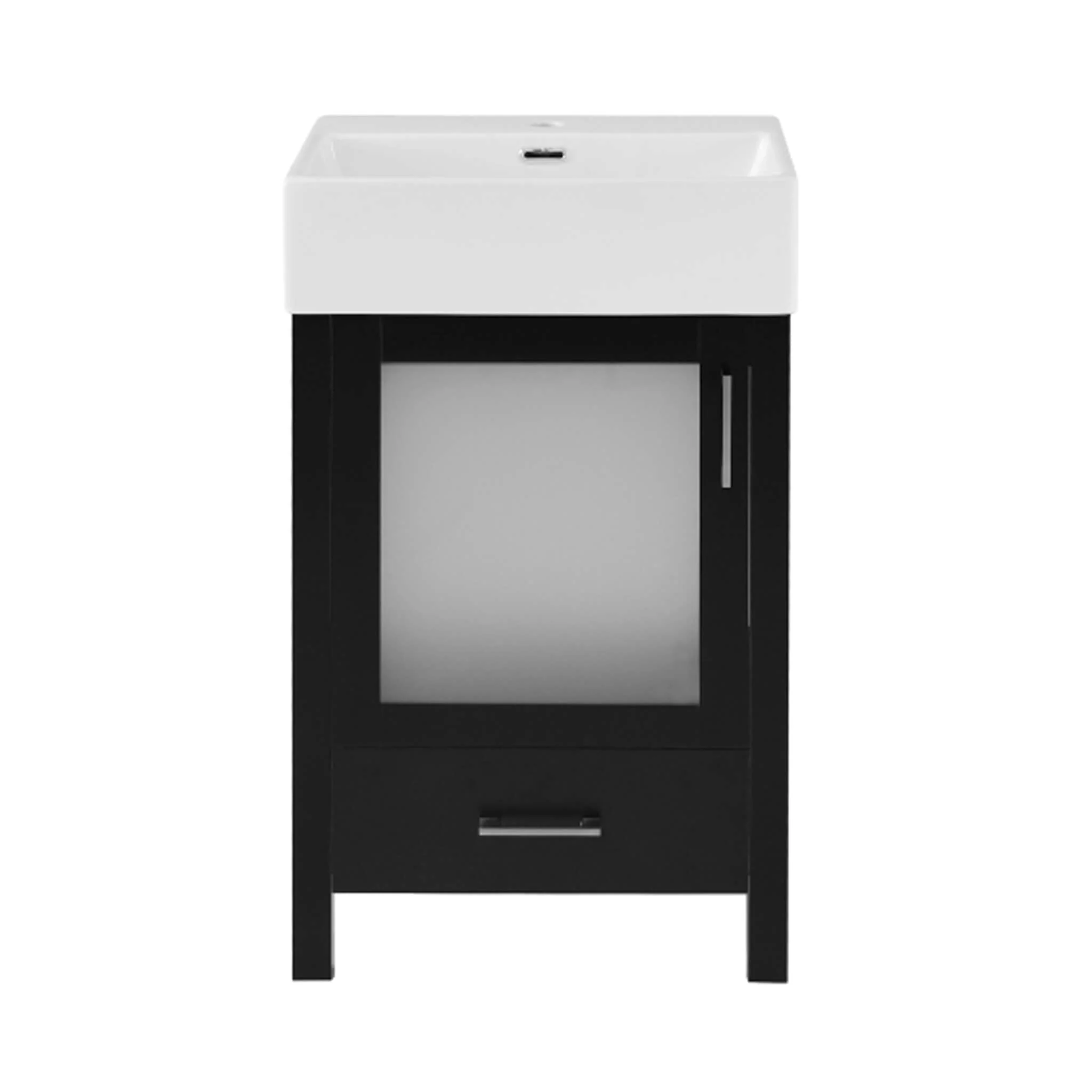 Alora 20-Inch Modern Bathroom Vanity With Ceramic Sink And Storage Cabinet (SAK39851) - Image 25
