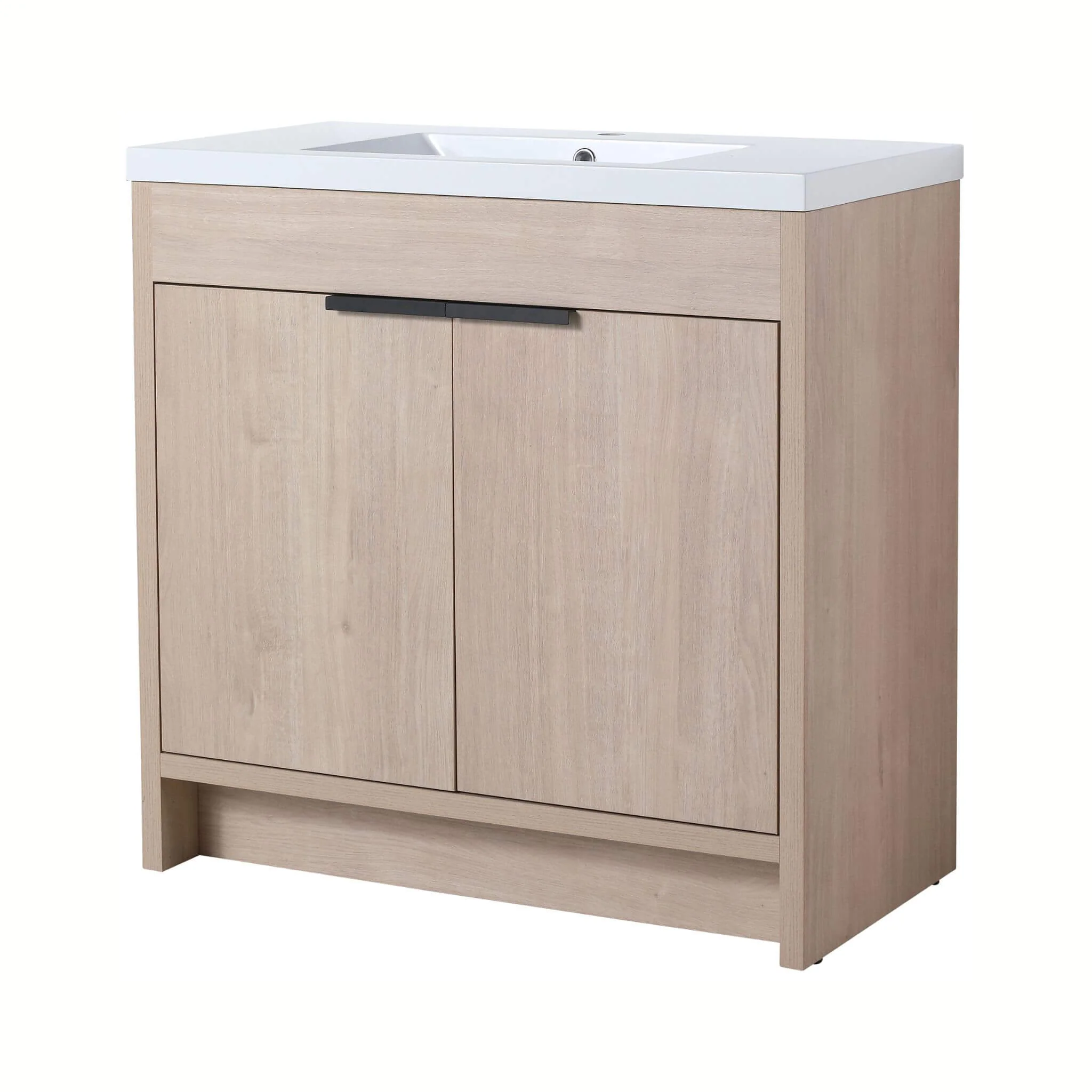 Alora 36-Inch Freestanding Bathroom Vanity With White Resin Sink (SAK92710) - Image 4