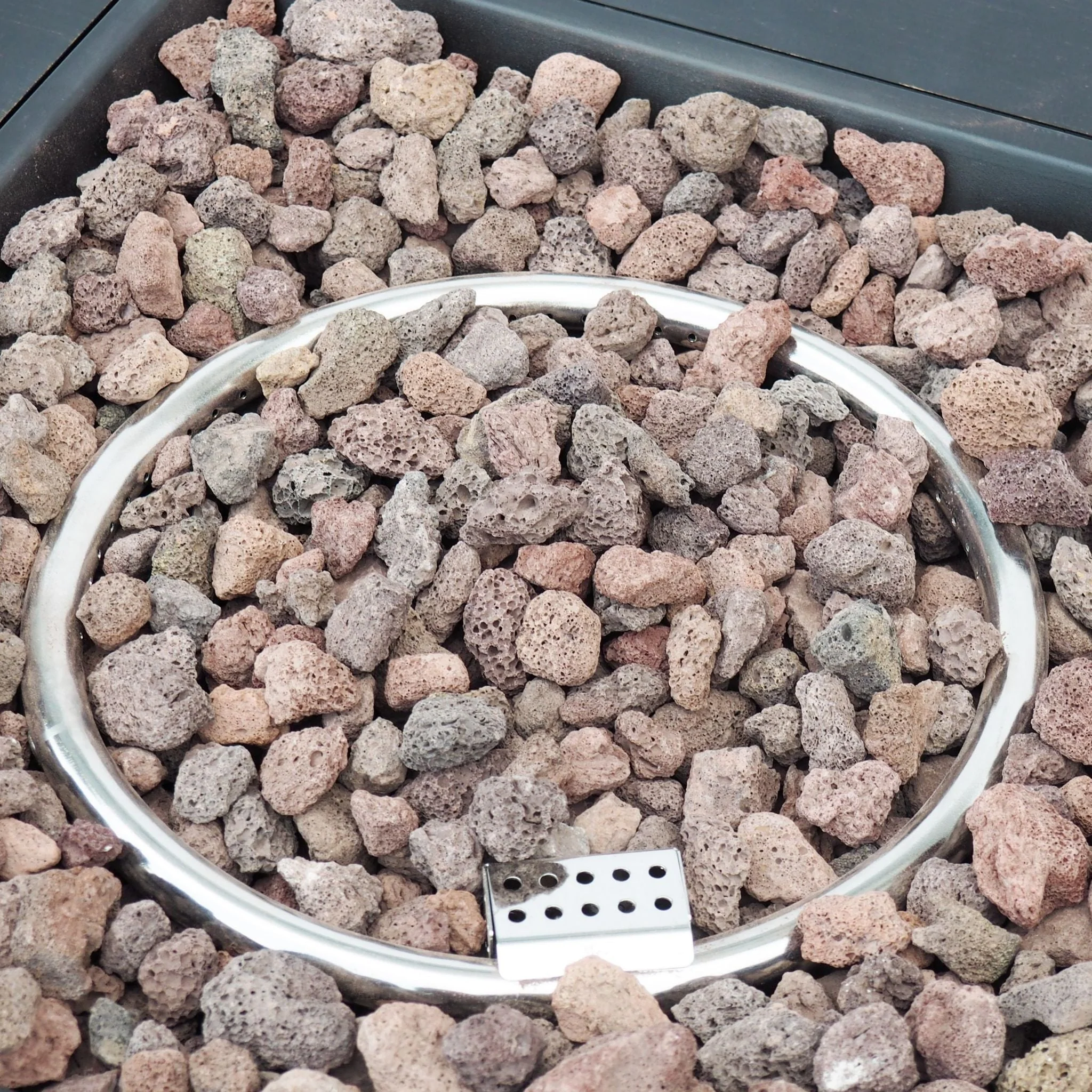 Alora 40-Inch 50K BTU Modern Outdoor Square Iron Backyard Patio Fire Pit (SAK31635) - Image 5