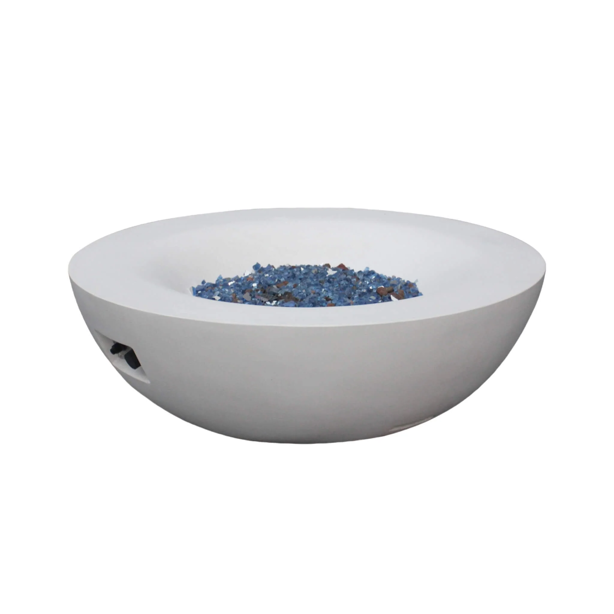 Alora 42-Inch Modern Outdoor Concrete Propane Gas Fire Pit Bowl (SAK51260) - Image 3