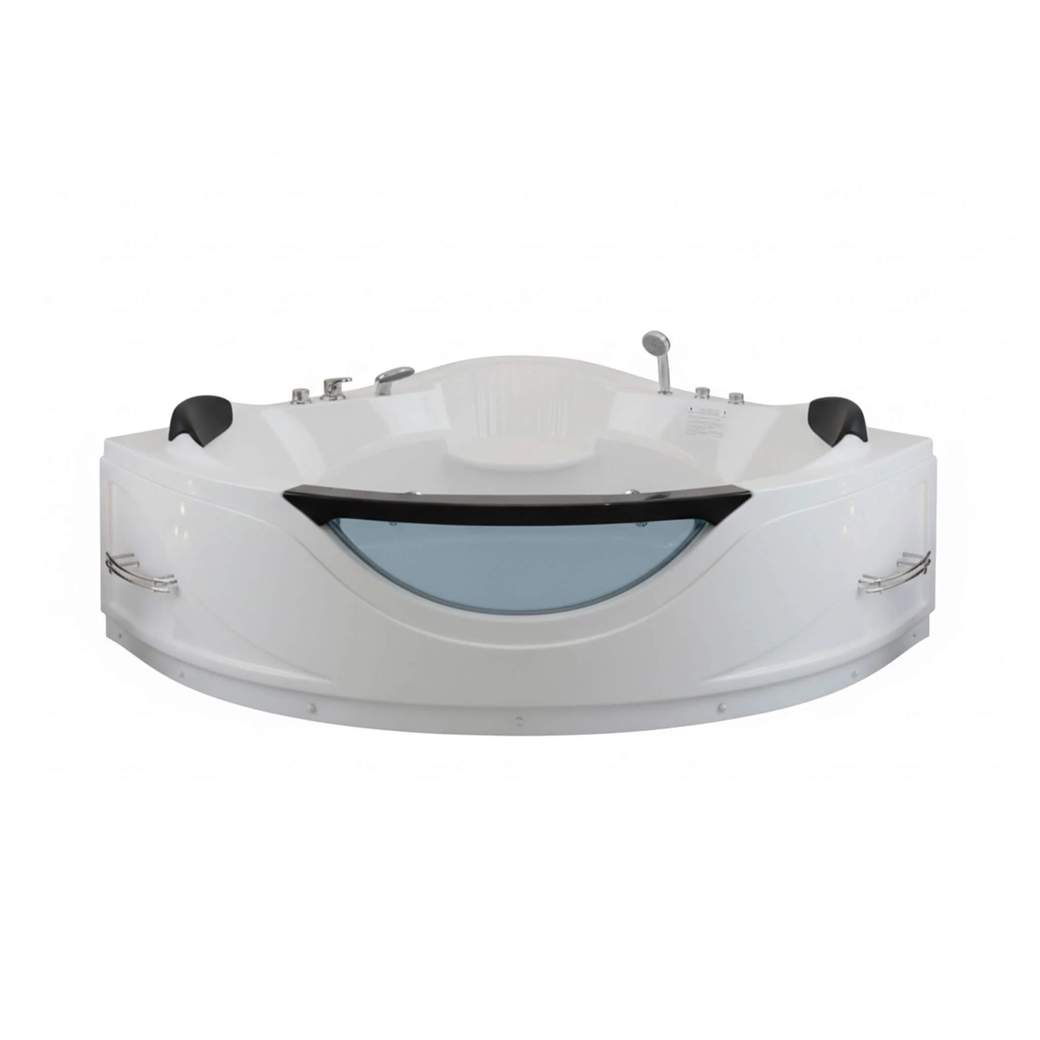 Alora Celestia 59-Inch 2-Person Luxury Corner Whirlpool Jetted Bathtub (SAK23819) - Image 5