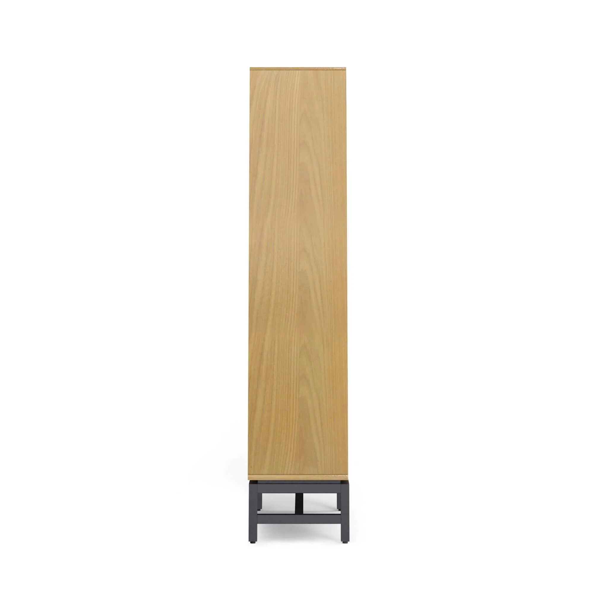 Alora Banting Mid-Century Oak Veneer Bookcase With Adjustable Shelves (SAK35178) - Image 7