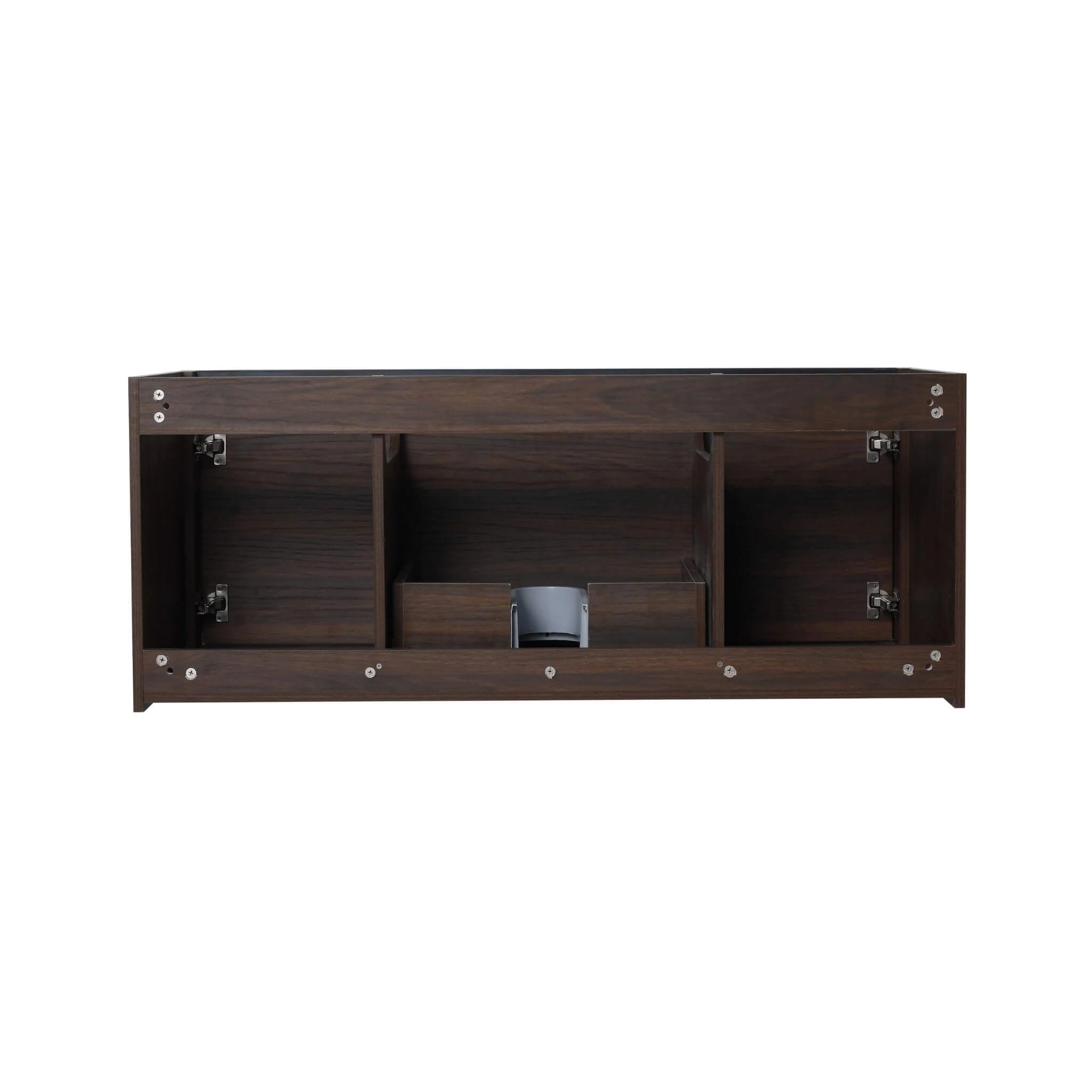 Alora Floating Walnut Bathroom Vanity With Resin Sink Soft Close Doors (SAK62941) - Image 5