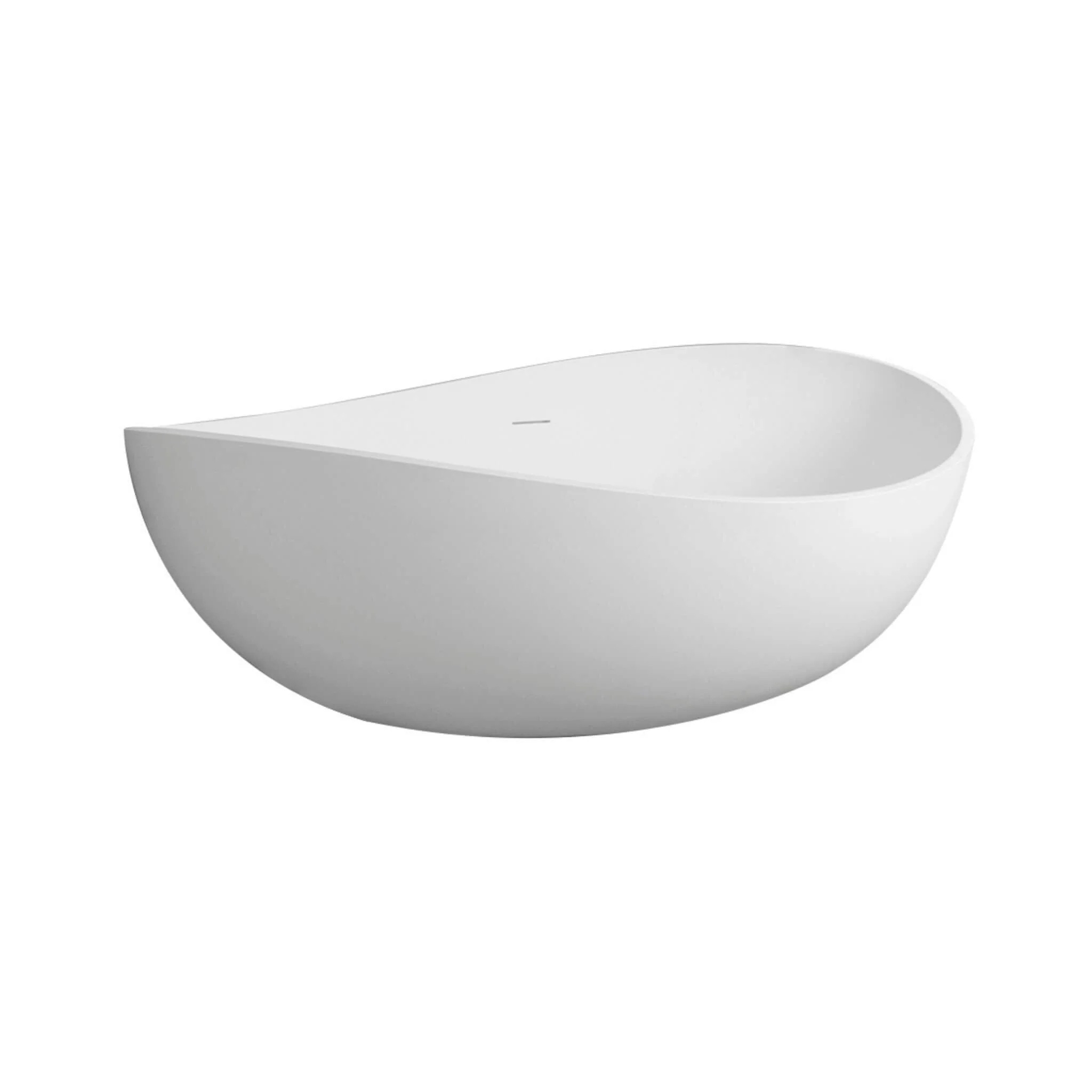 Alora Prestige Luxury 63-Inch Matte White Freestanding Soaking Bathtub With Overflow And Pop-Up Drain (SAK56140) - Image 10