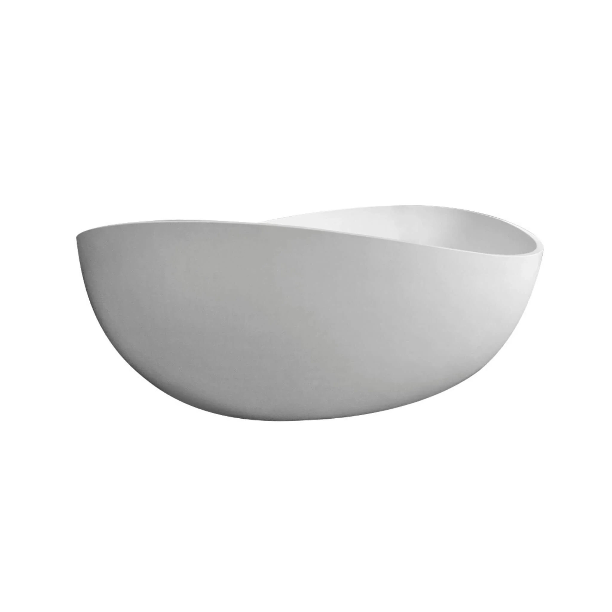 Alora Prestige Luxury 63-Inch Matte White Freestanding Soaking Bathtub With Overflow And Pop-Up Drain (SAK56140) - Image 4
