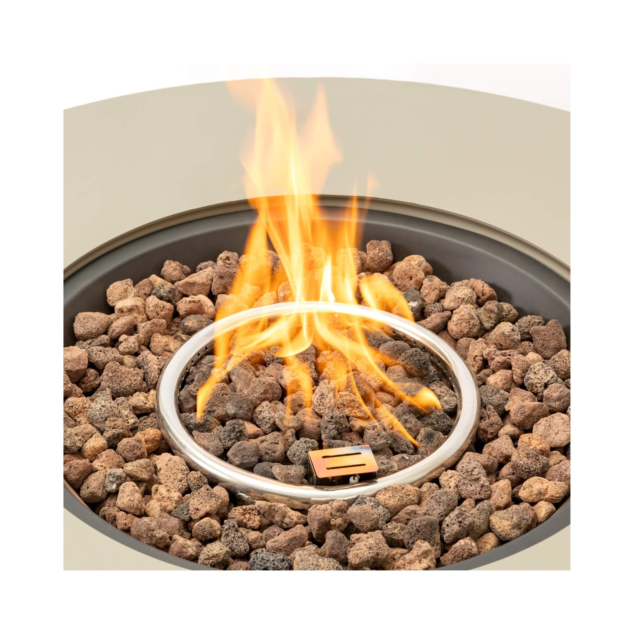 Alora Premium 36-Inch Round Outdoor Iron Patio Fire Pit Table With Metal Cover (SAK71954) - Image 4