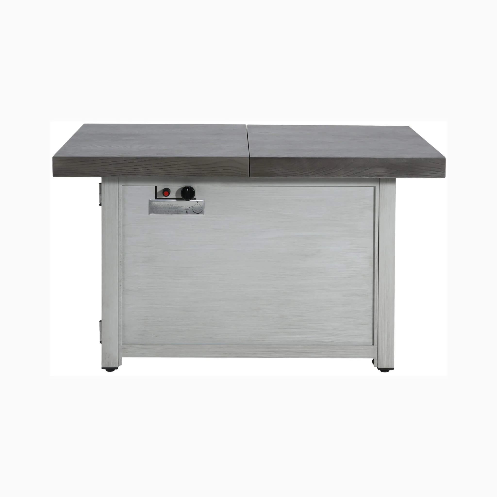 Alora Premium 50K BTU Rectangle Outdoor Aluminum Fire Pit Table (SAK70248) - Image 6