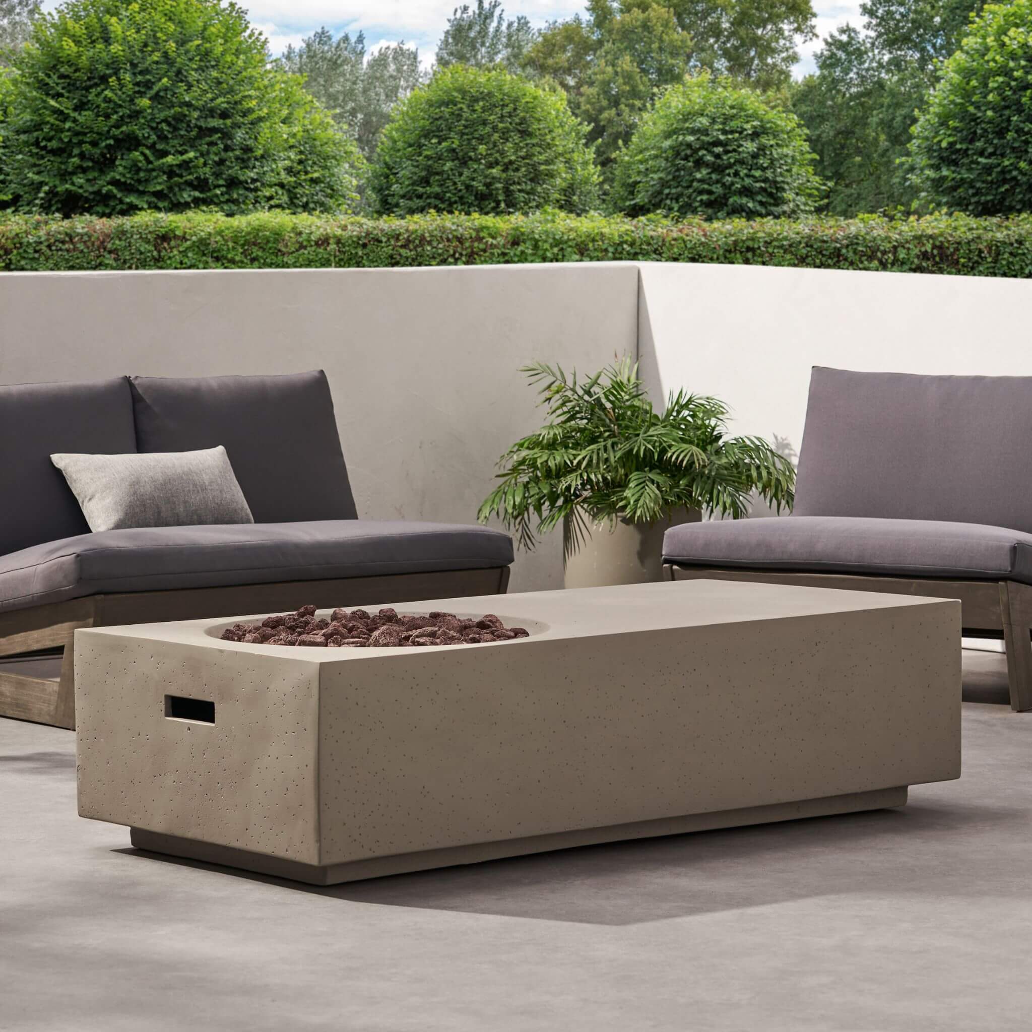 Alora Premium 56-Inch Modern 50K BTU MGO Fire Pit Coffee Table (SAK17643) - Image 10