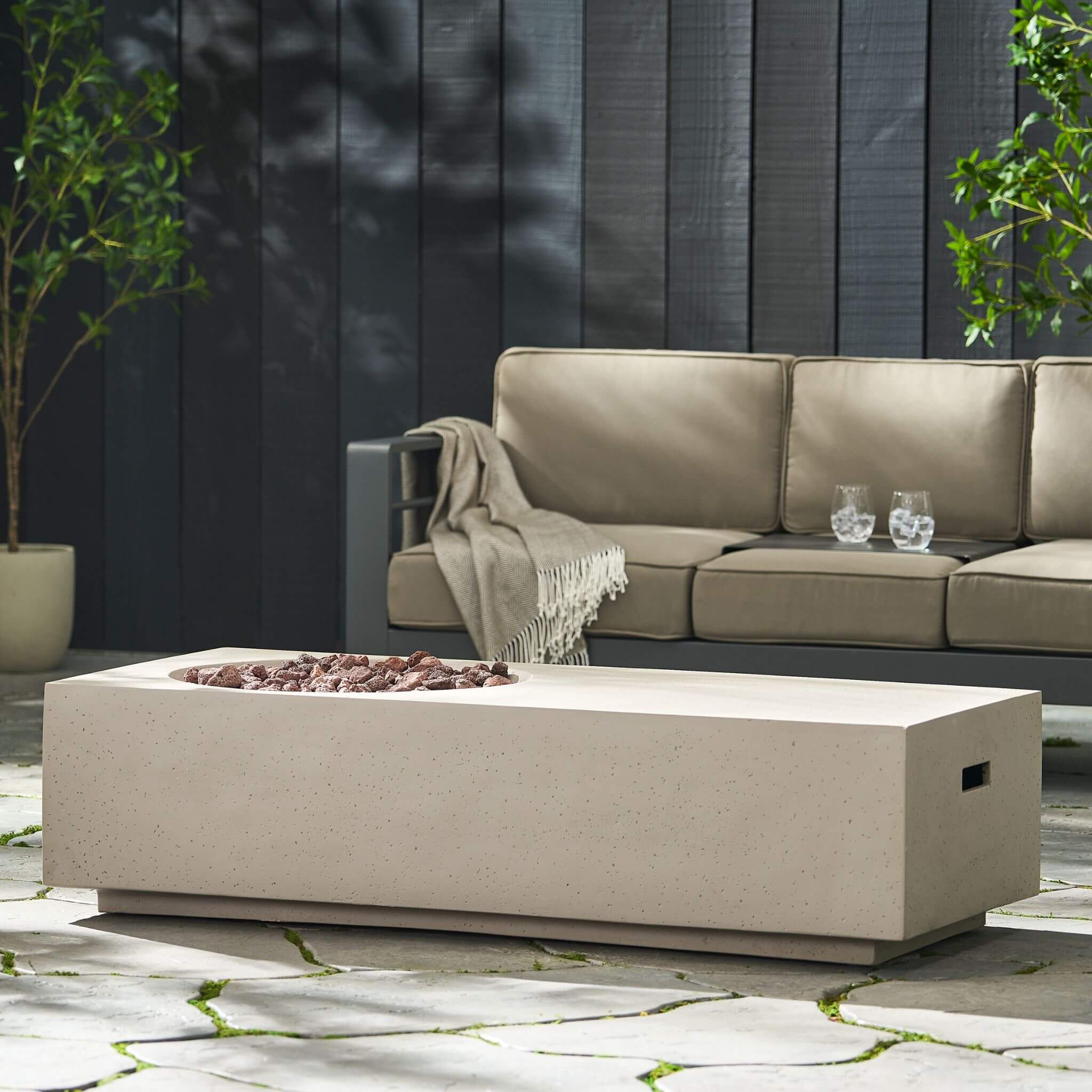 Alora Premium 56-Inch Modern 50K BTU MGO Fire Pit Coffee Table (SAK17643) - Image 6