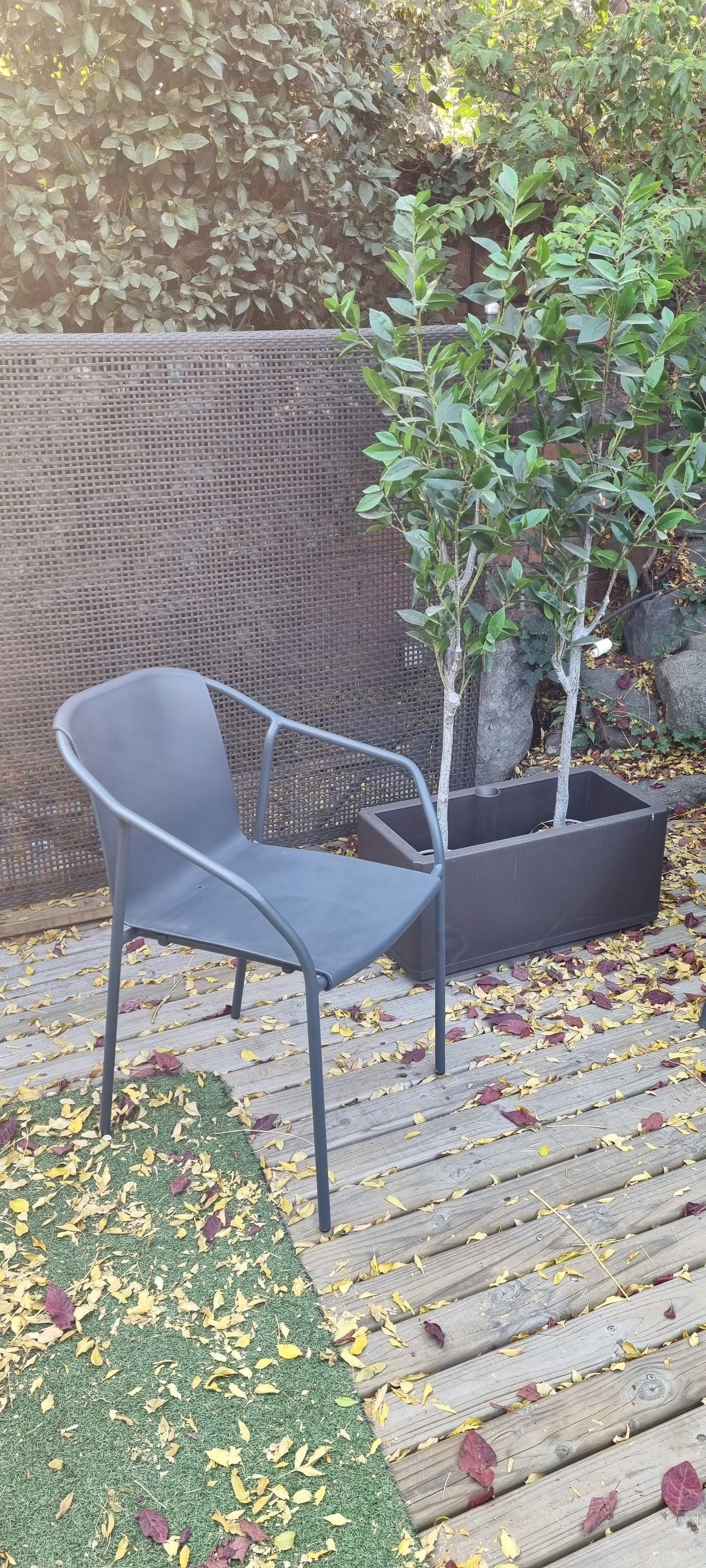 Aluminum Outdoor Arm Chair - Set of 4 - Rodi - Image 4
