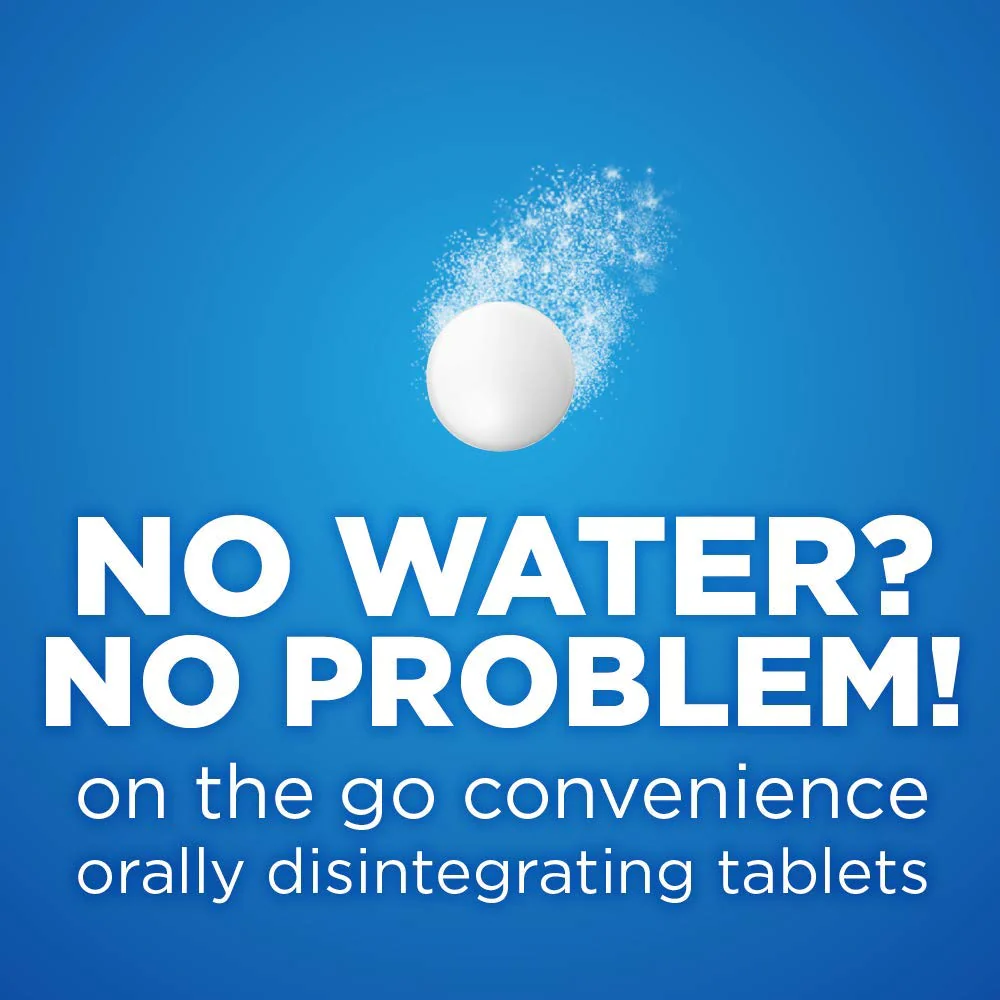 Amazon Basic Care Loratadine Orally Disintegrating Tablets, 10 mg, Antihistamine, Allergy Medicine, 24 Hour Relief, 30 Count - Image 4
