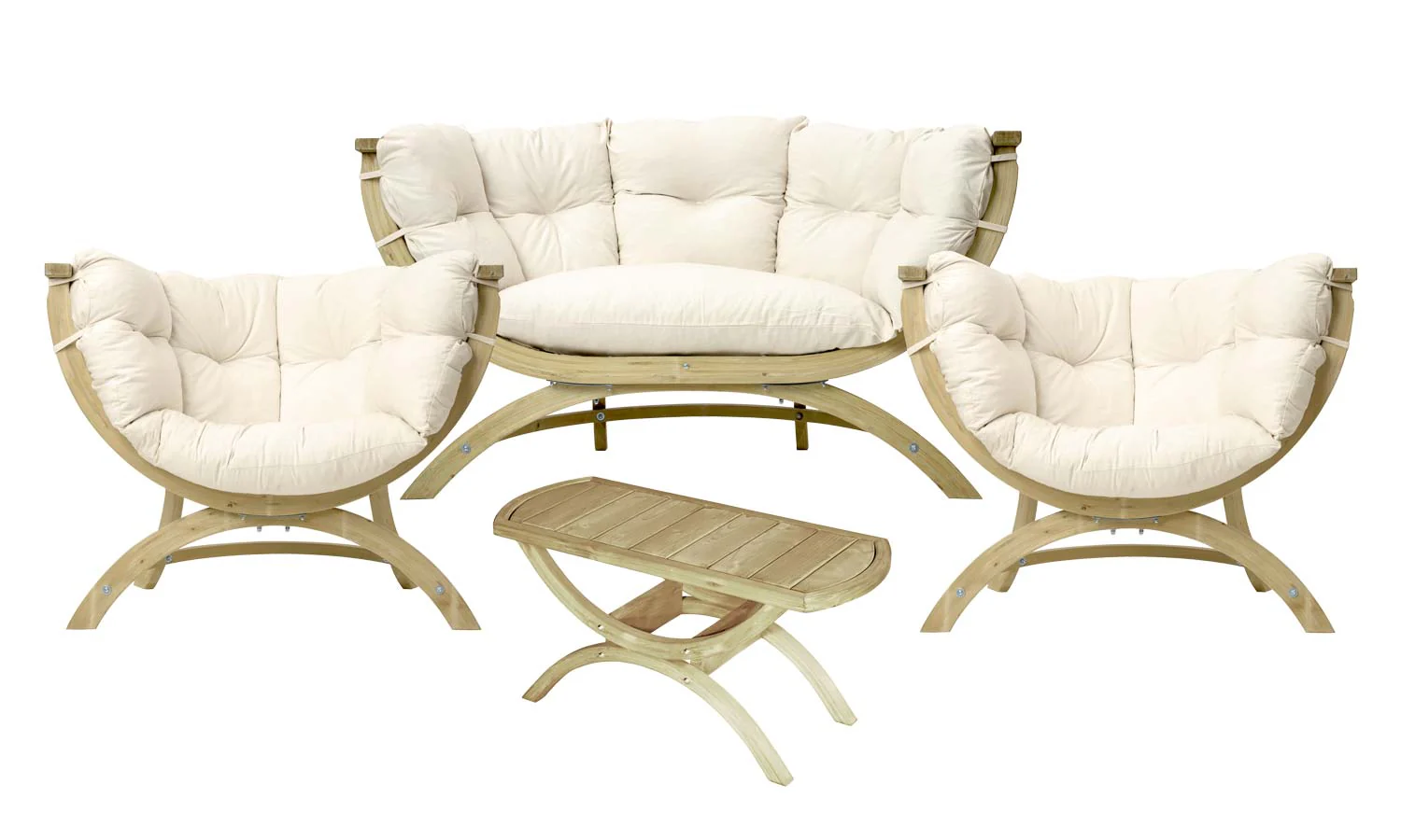 Amazonas Garden Lounge 4 Pcs. Set Siena - Image 2