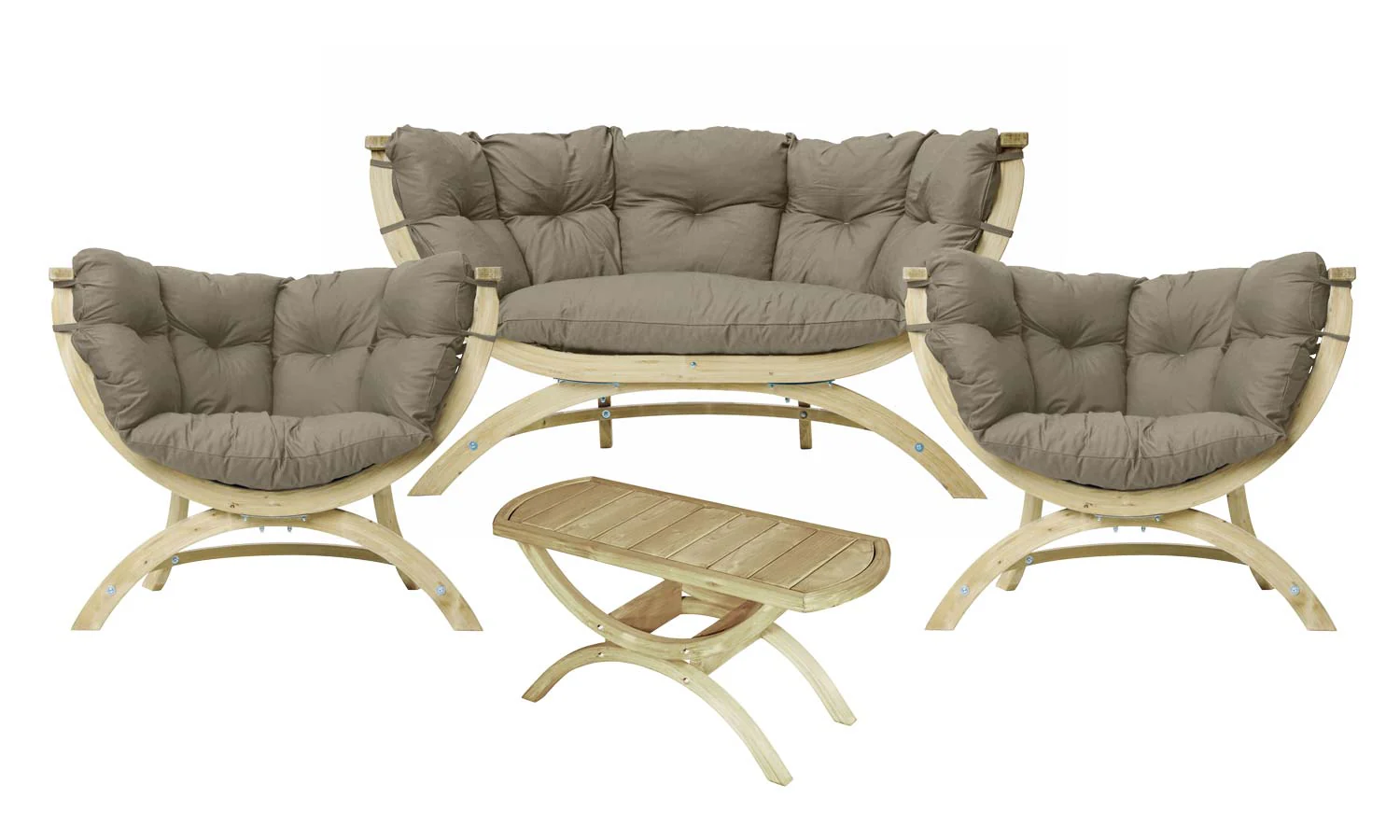 Amazonas Garden Lounge 4 Pcs. Set Siena - Image 3