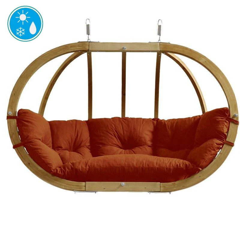 Amazonas Globo Royal Double Seater Hanging Chair with Cushions & Stand Set - Image 10