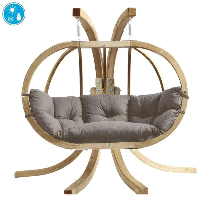 Amazonas Globo Royal Double Seater Hanging Chair with Cushions & Stand Set - Image 11