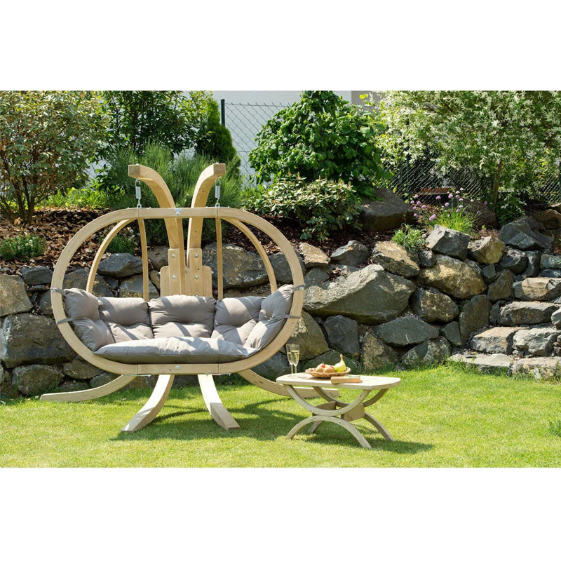 Amazonas Globo Royal Double Seater Hanging Chair with Cushions & Stand Set - Image 8