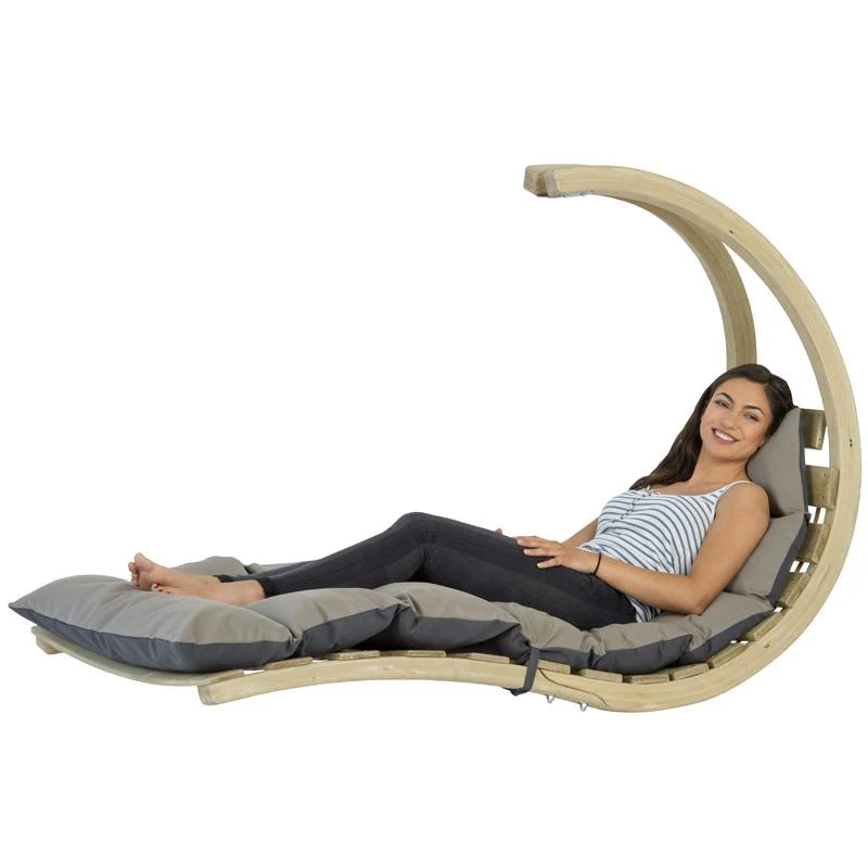 Amazonas Swing Lounger - Anthracite / Taupe - Image 7
