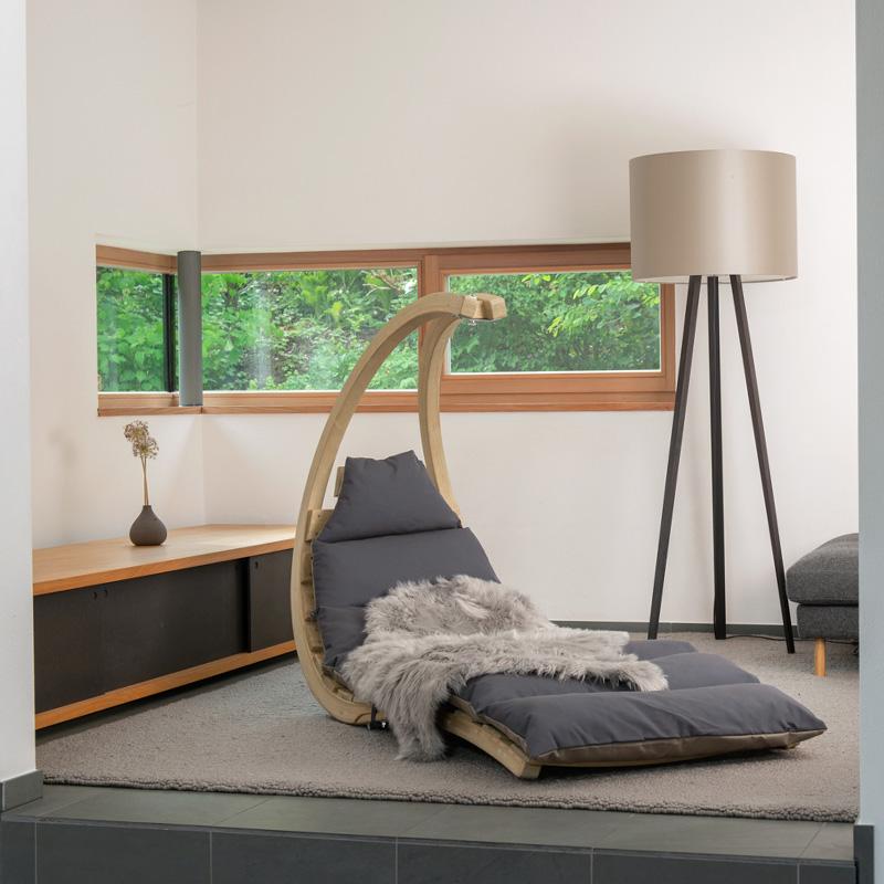 Amazonas Swing Lounger - Anthracite / Taupe - Image 9