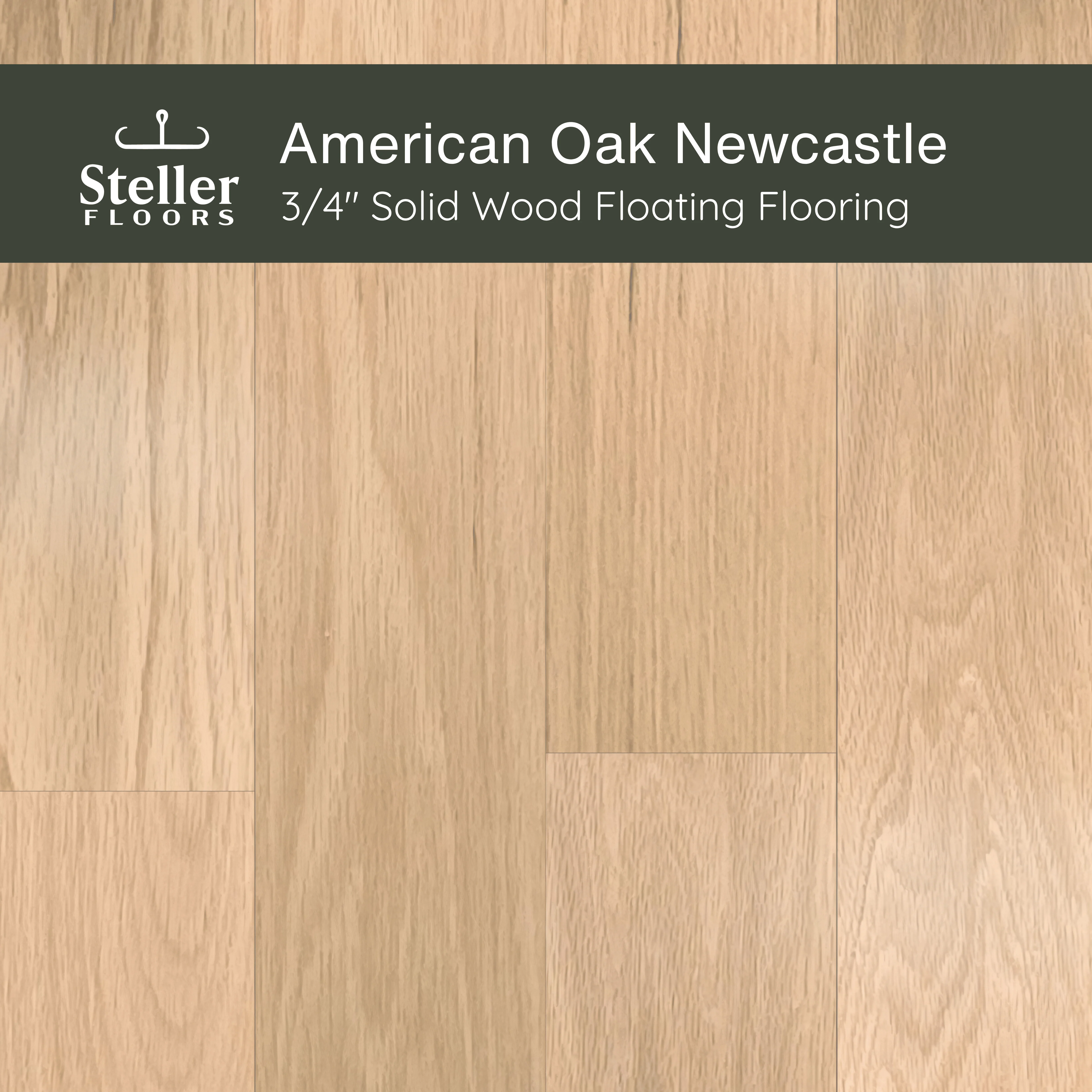 America Oak Newcastle by Steller Floors - Sample 3-Pack - Includes Clip System - Image 2