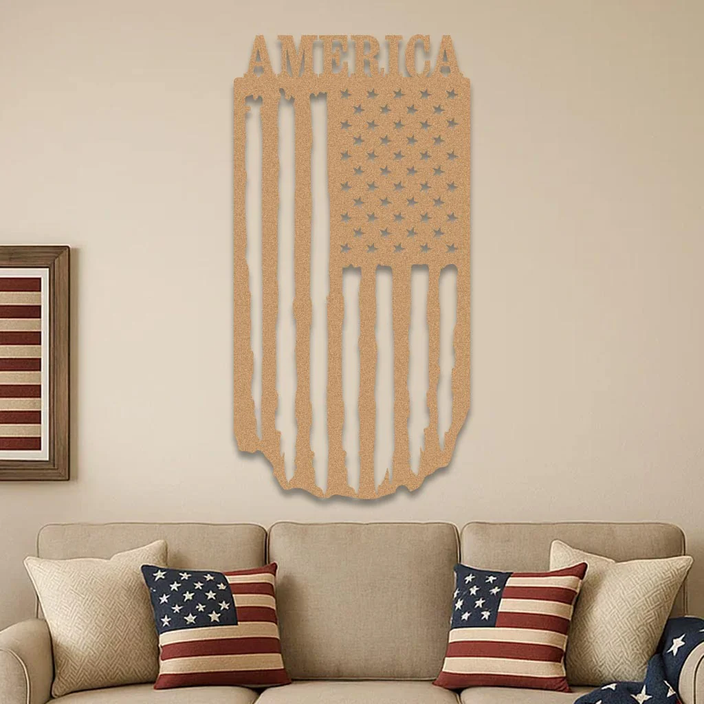 American Flag Hanging - Image 3