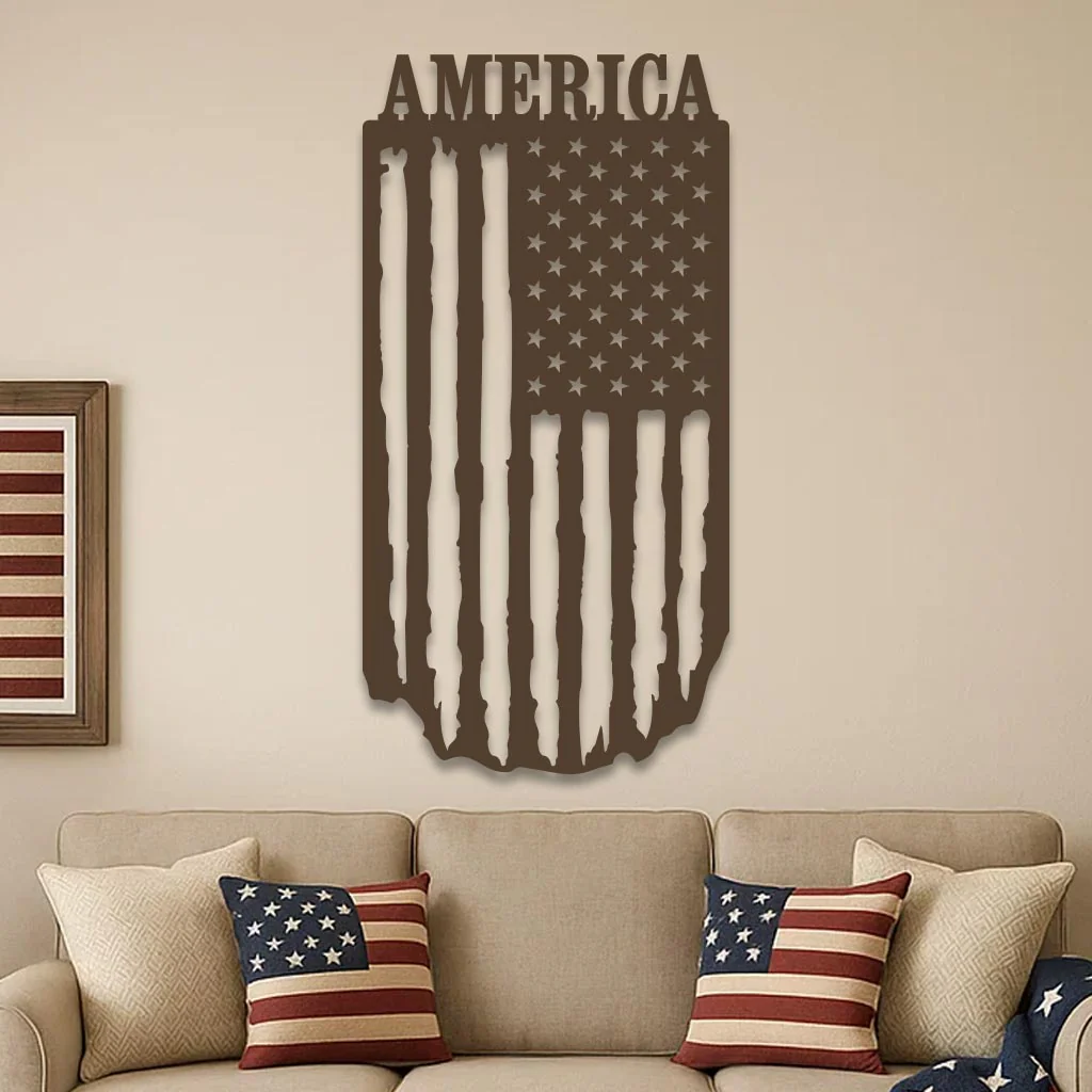 American Flag Hanging - Image 5