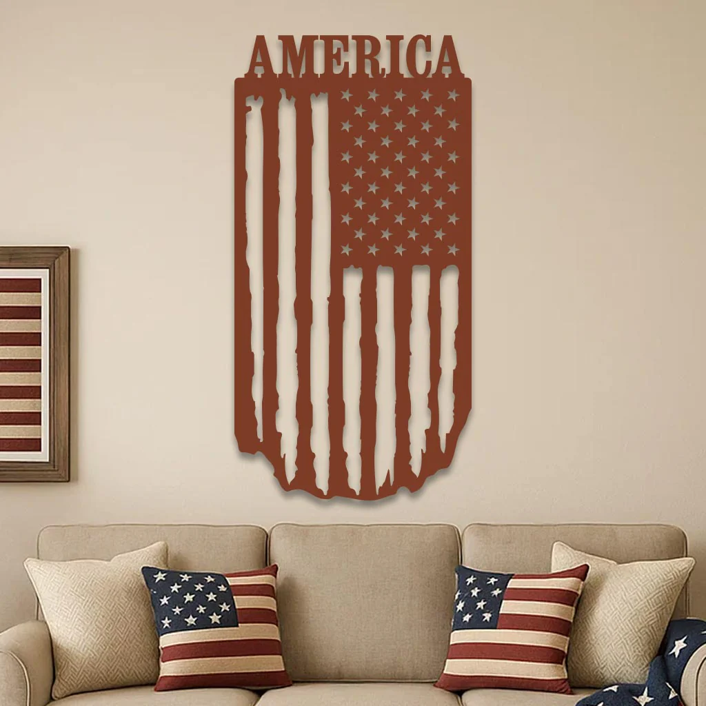 American Flag Hanging - Image 6