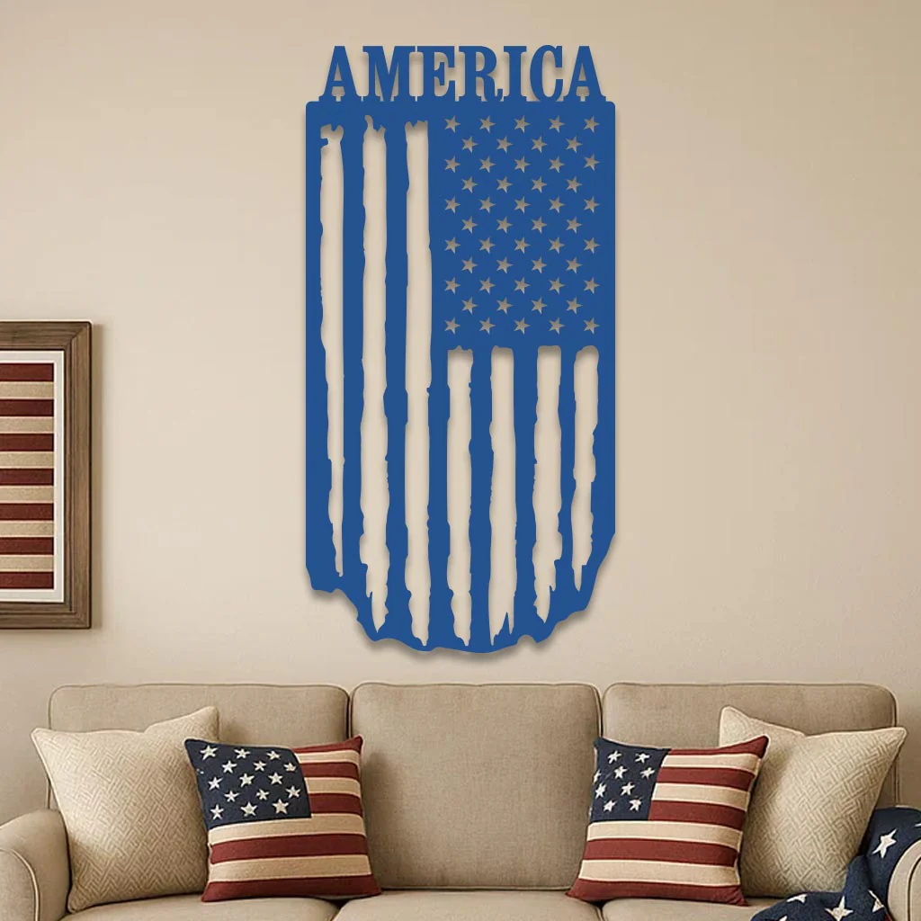 American Flag Hanging - Image 7
