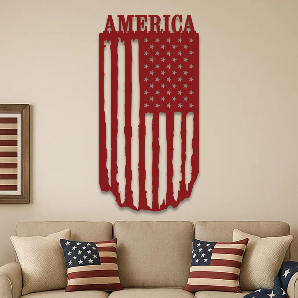 American Flag Hanging - Image 8