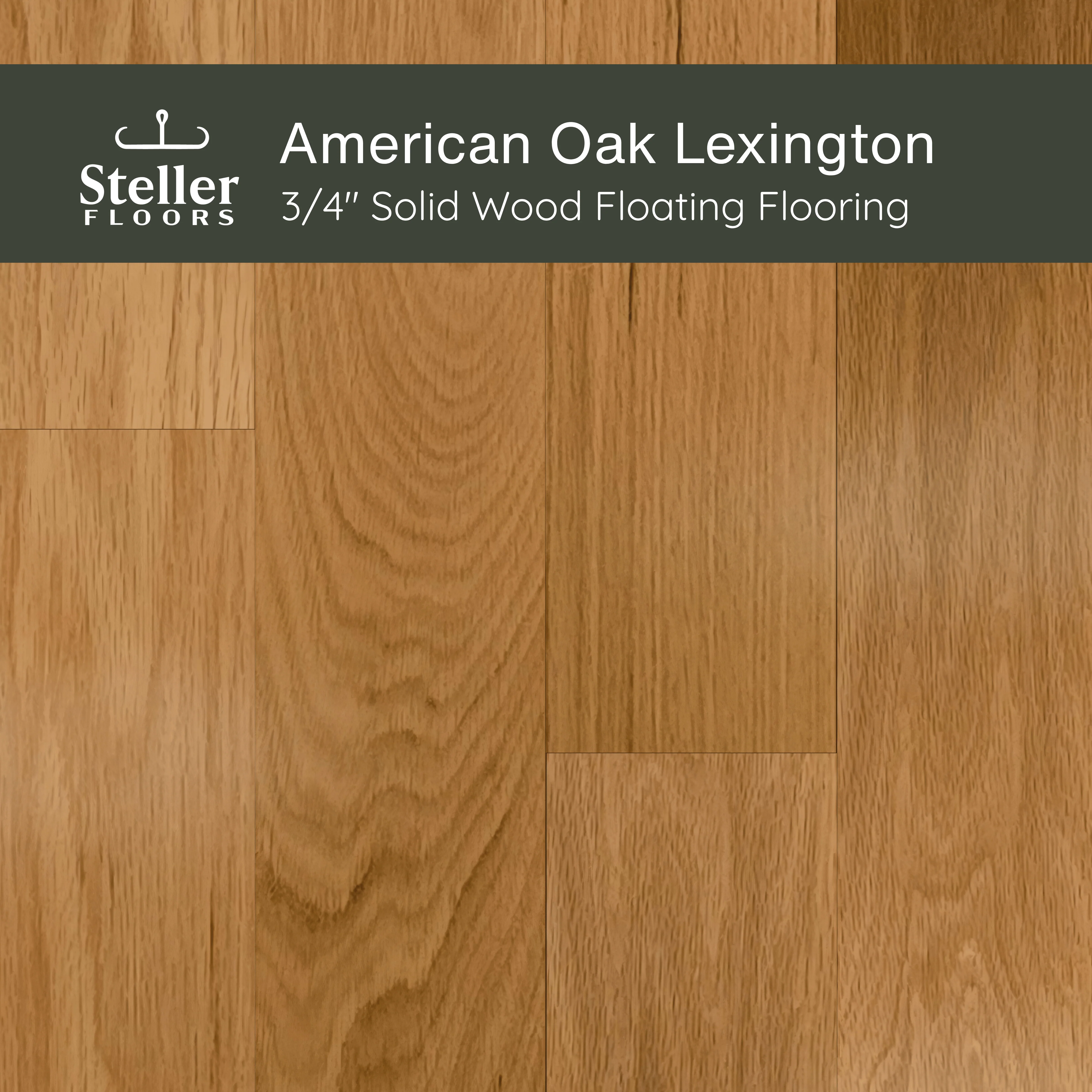 American Oak Lexington by Steller Floors - Sample 3-Pack - Includes Clip System - Image 2