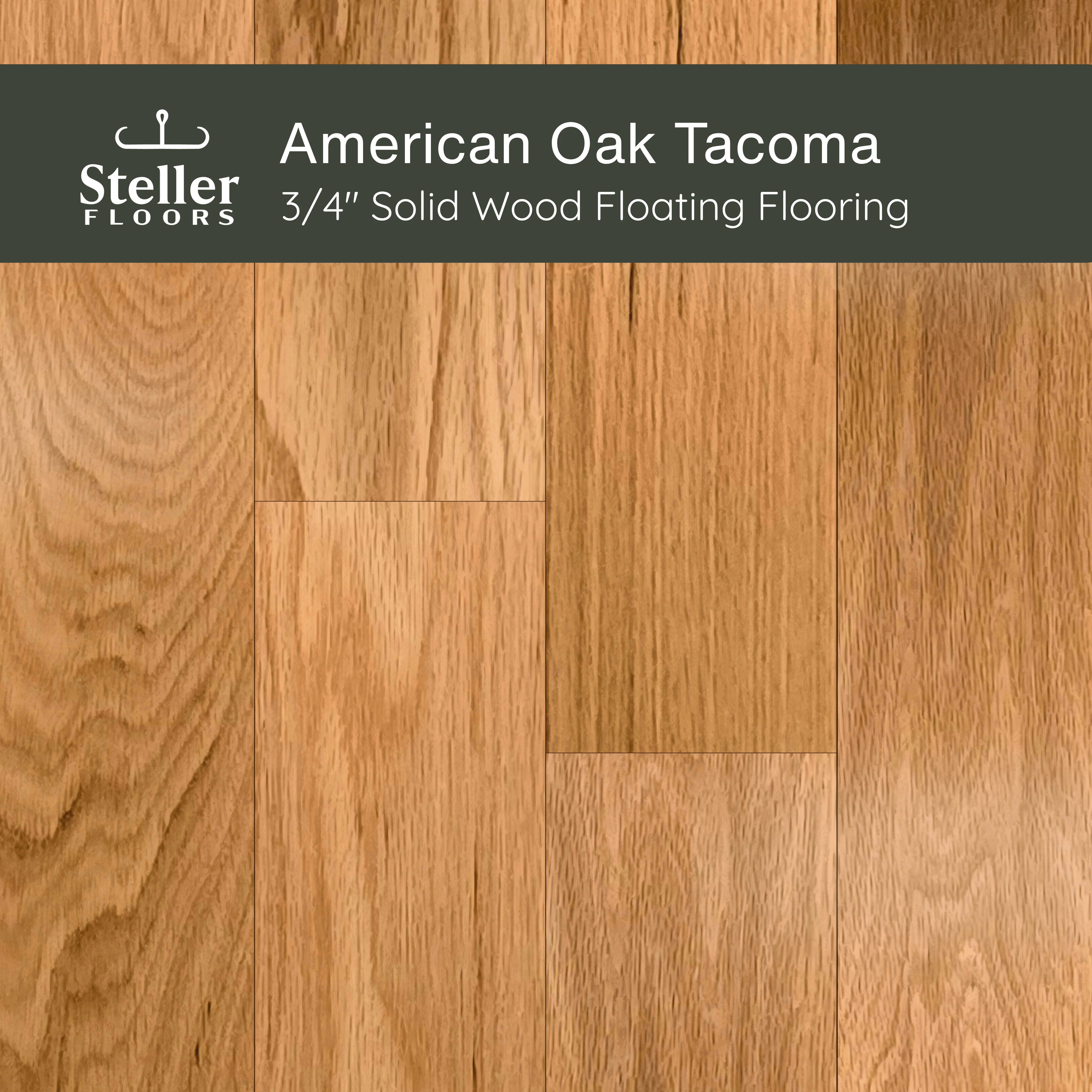 American Oak Tacoma by Steller Floors - Sample 3-Pack - Includes Clip System - Image 2