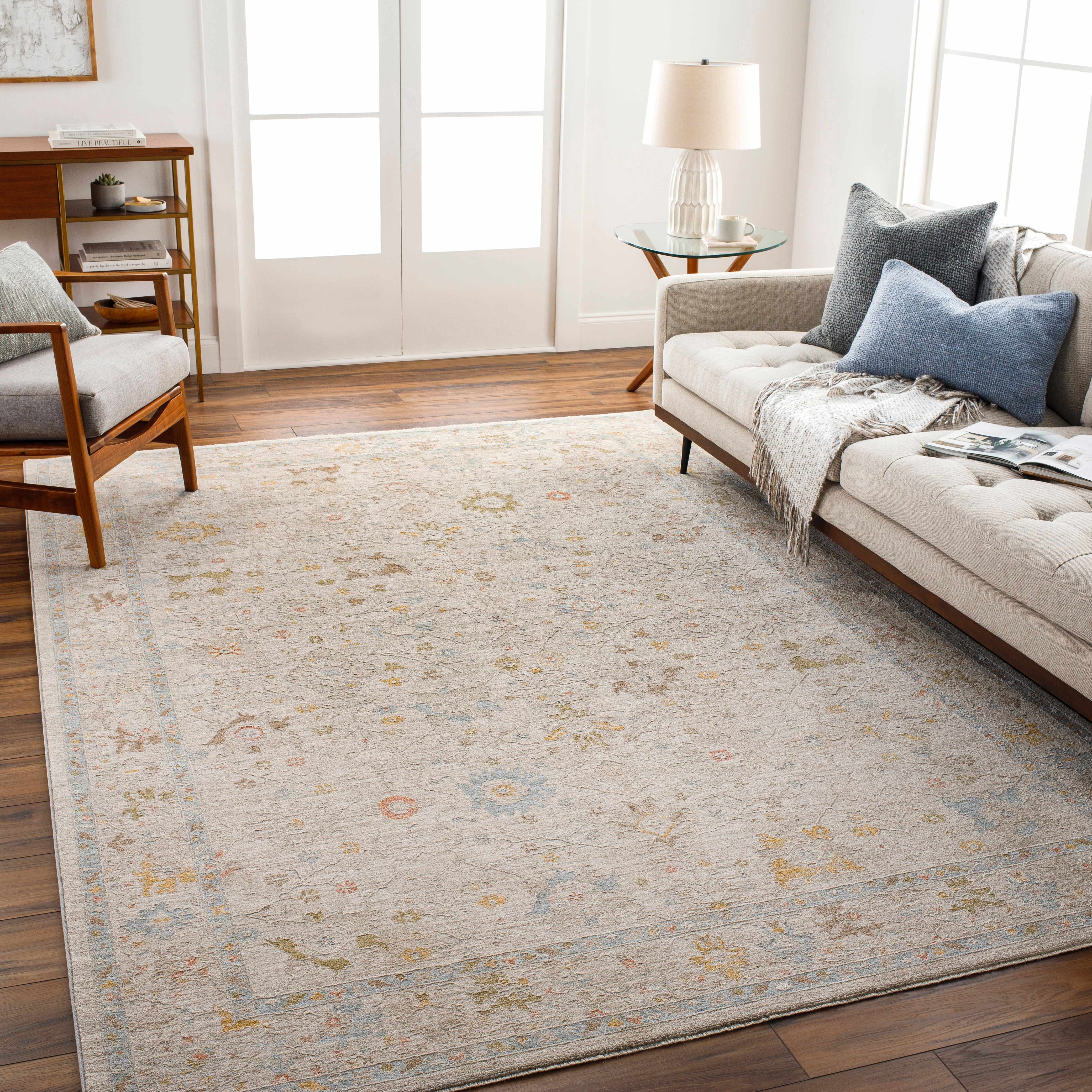 Amina Oushak Thick Luxe Area Rug - Image 2