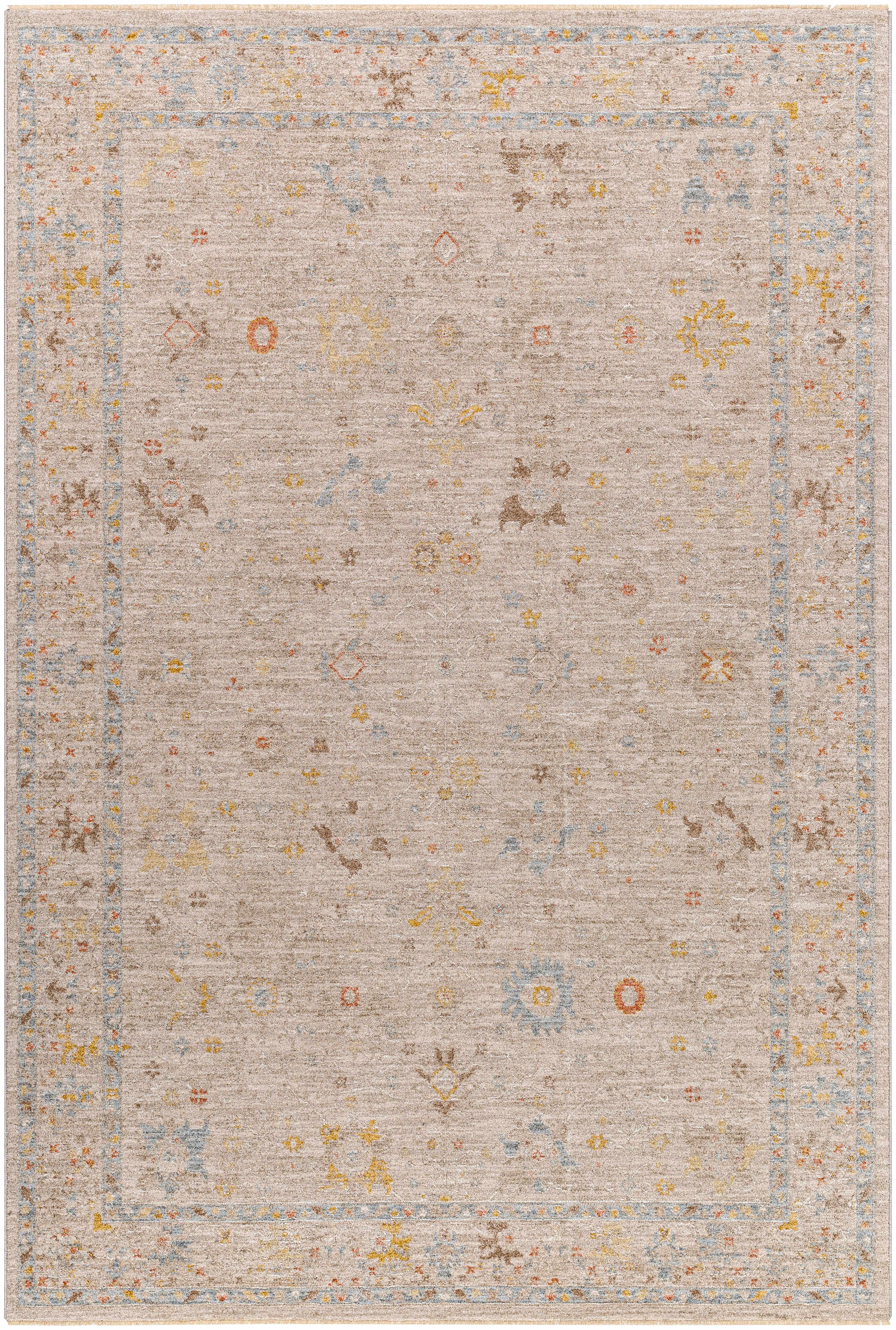 Amina Oushak Thick Luxe Area Rug - Image 8