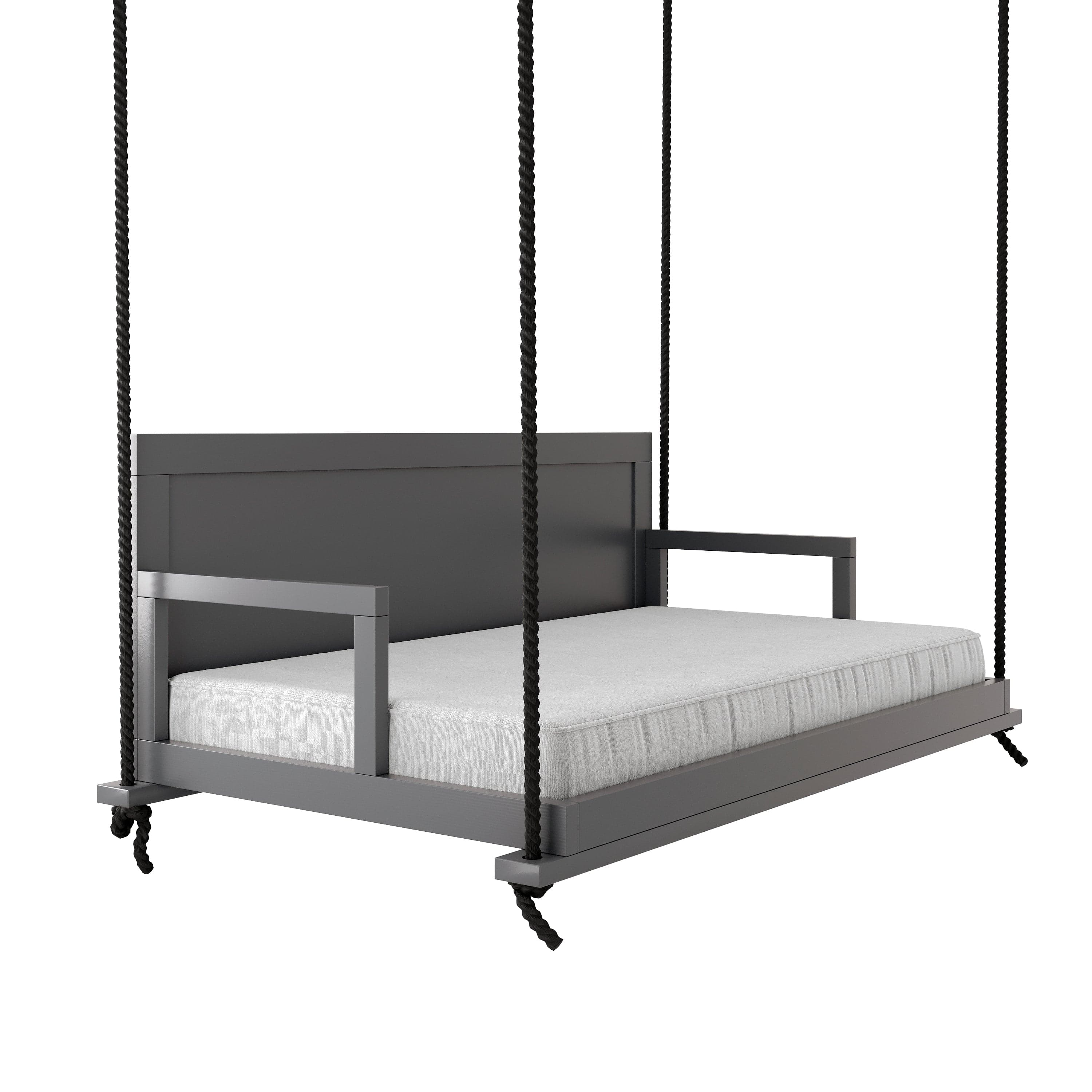 Amish Causal Stratford Porch Swing Bed in Dovetail Grey - Image 2