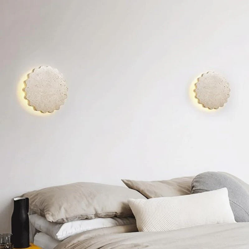 Amon Travertine Wall Lamp - Image 5