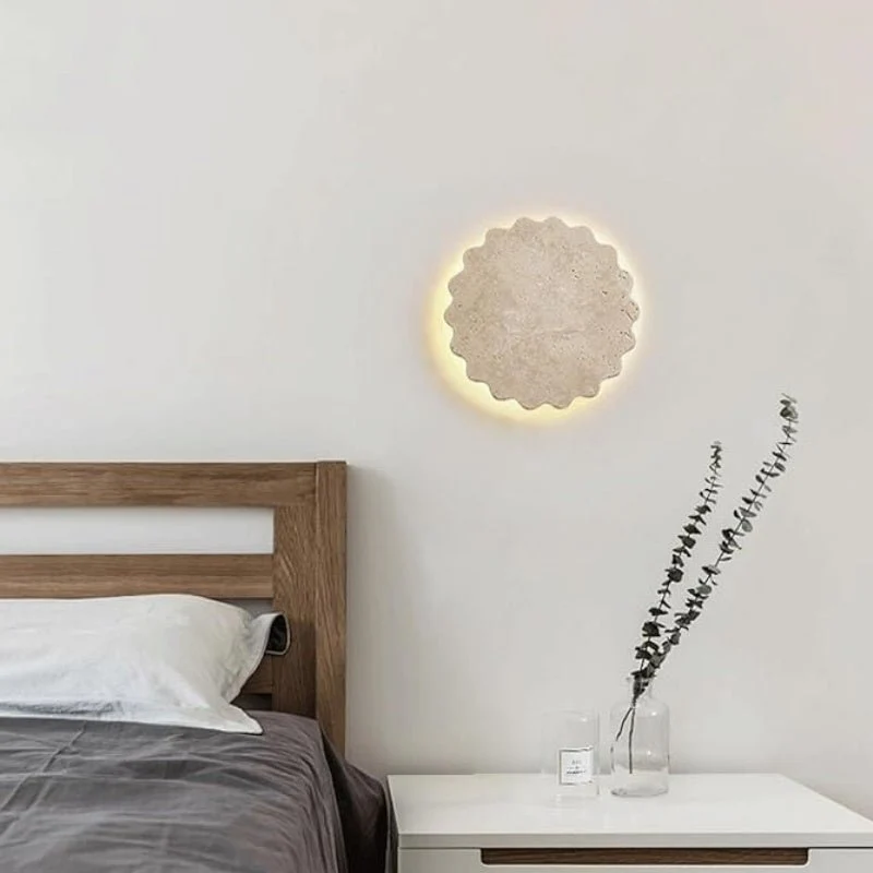 Amon Travertine Wall Lamp - Image 6