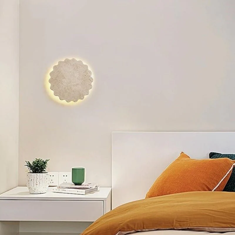 Amon Travertine Wall Lamp - Image 7