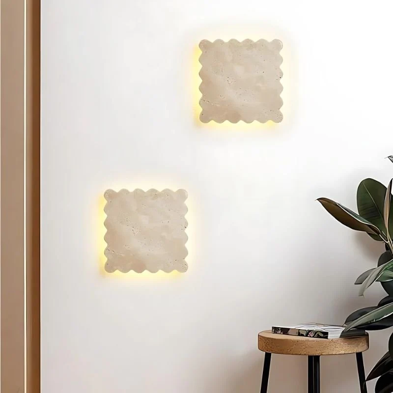 Amon Travertine Wall Lamp - Image 9