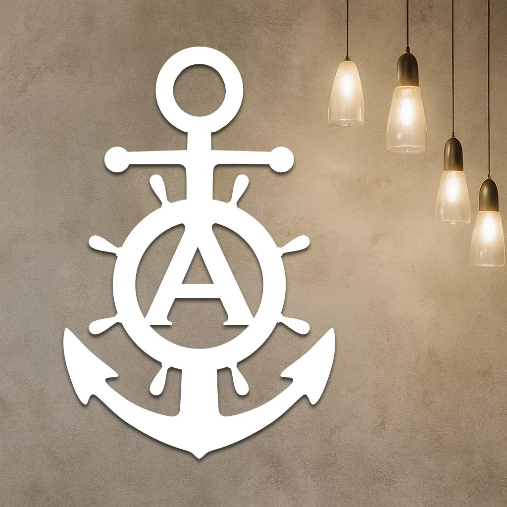 Anchor with Single Initial - Image 2