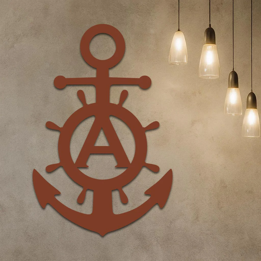 Anchor with Single Initial - Image 4
